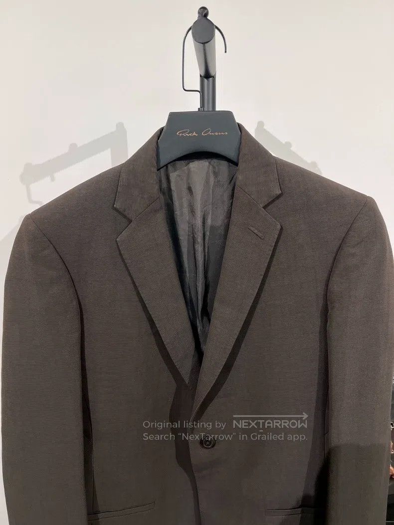 Rick Owens Rick Owens Brown Blazer Jacket Size US M / EU 48-50 / 2 - 3 Thumbnail