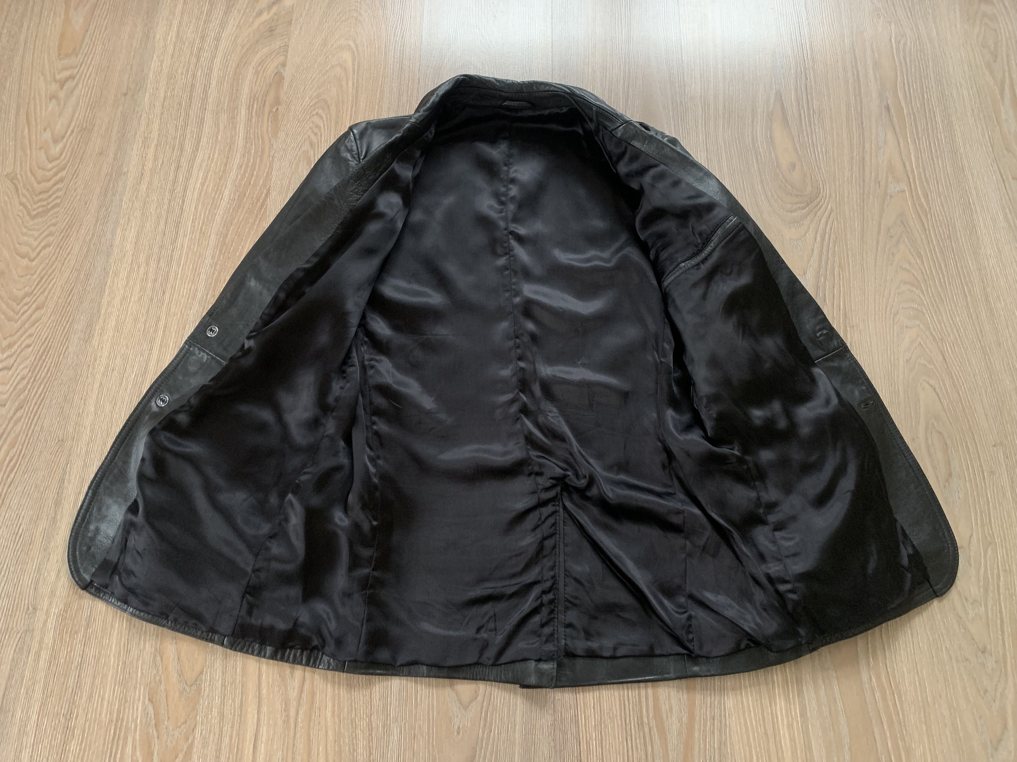 Other Vintage Black Real Leather Jacket Size US M / EU 48-50 / 2 - 4 Thumbnail