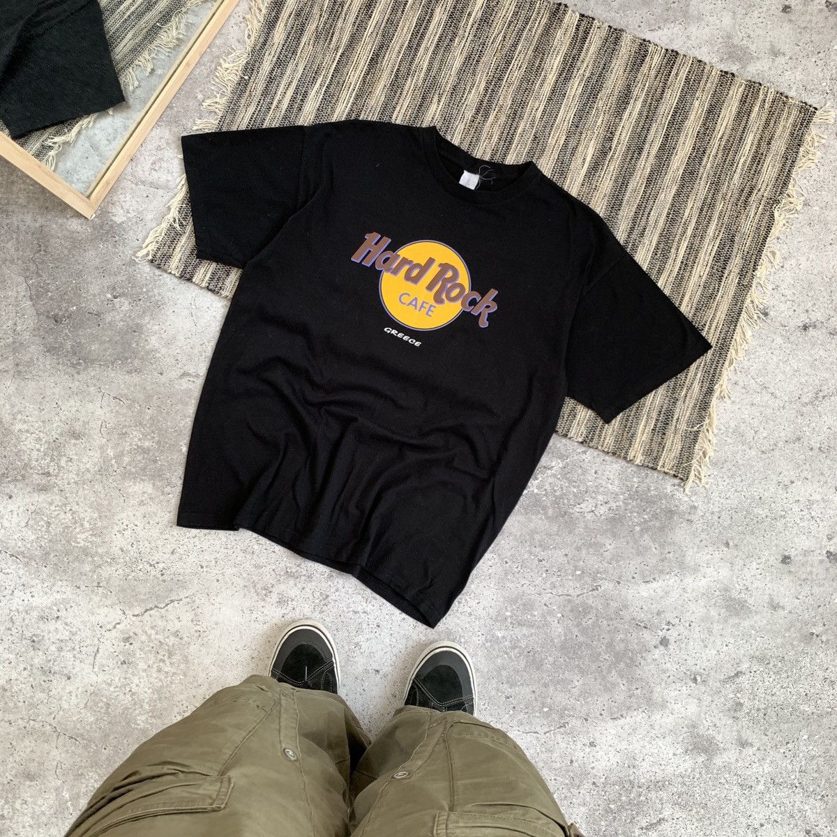 Vintage Vintage Hard Rock Cafe Y2K Graphic Black Tee Shirt L | Grailed