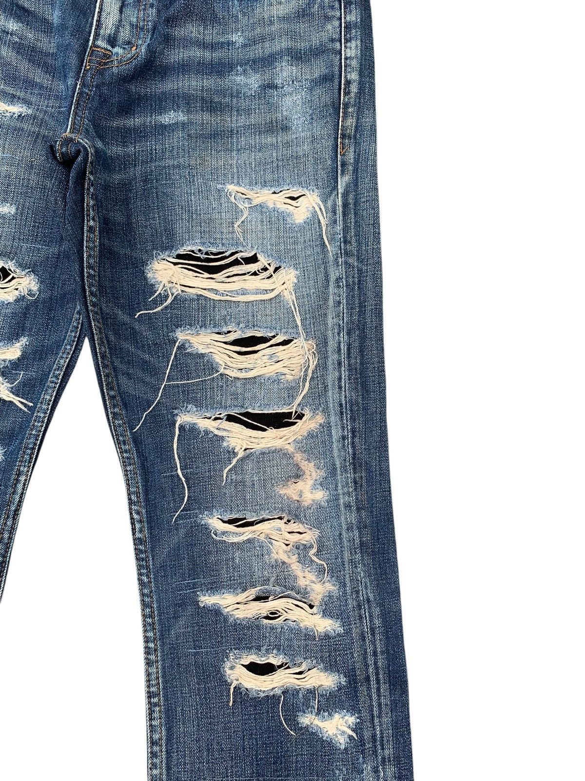 JACKROSE RARE💥FLARE JACKROSE TRASHER MUDWASH DISTRESSED DENIM Size US 32 / EU 48 - 16 Thumbnail