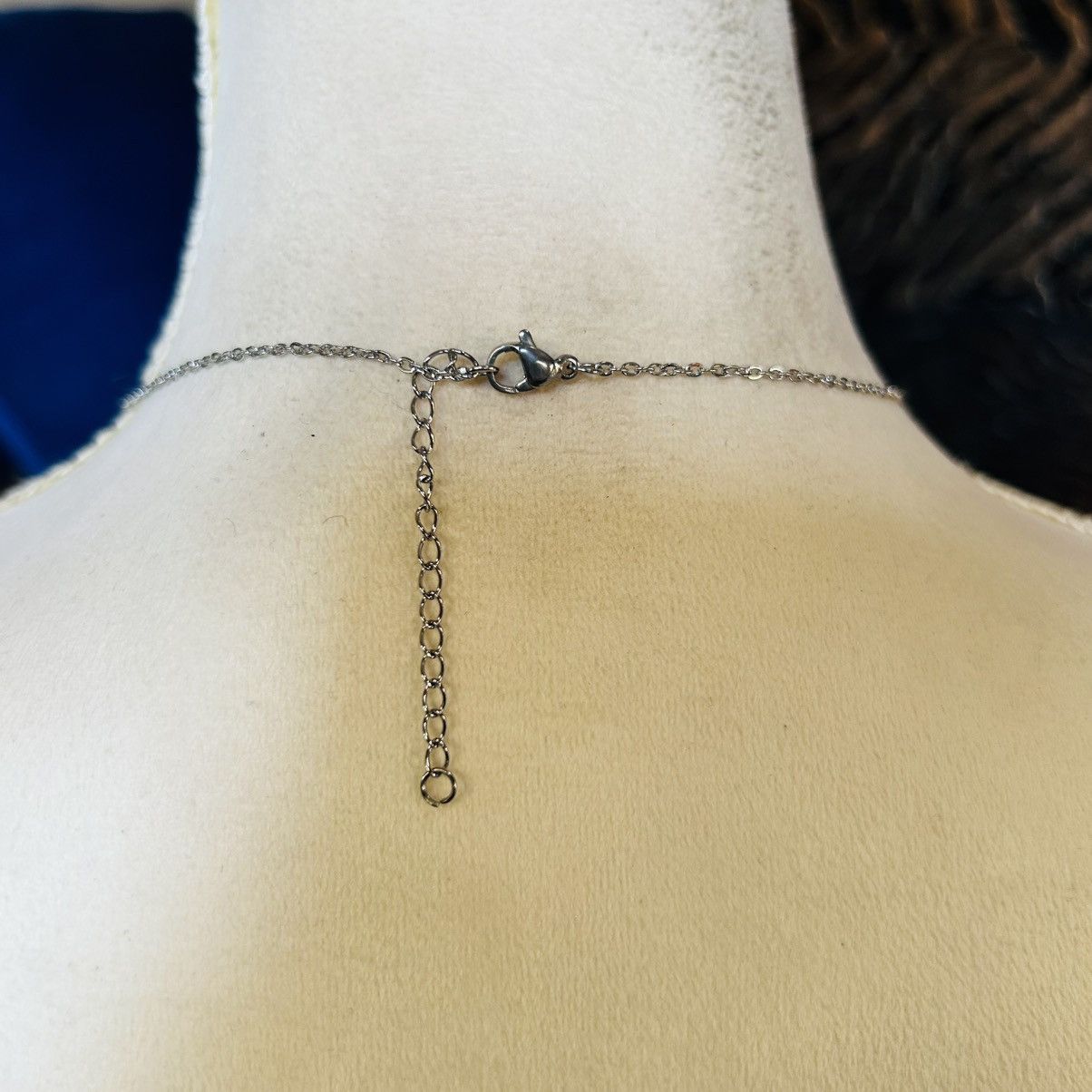 Handmade Handcrafted faceted glass rhondelle hematite necklace Size ONE SIZE - 4 Thumbnail