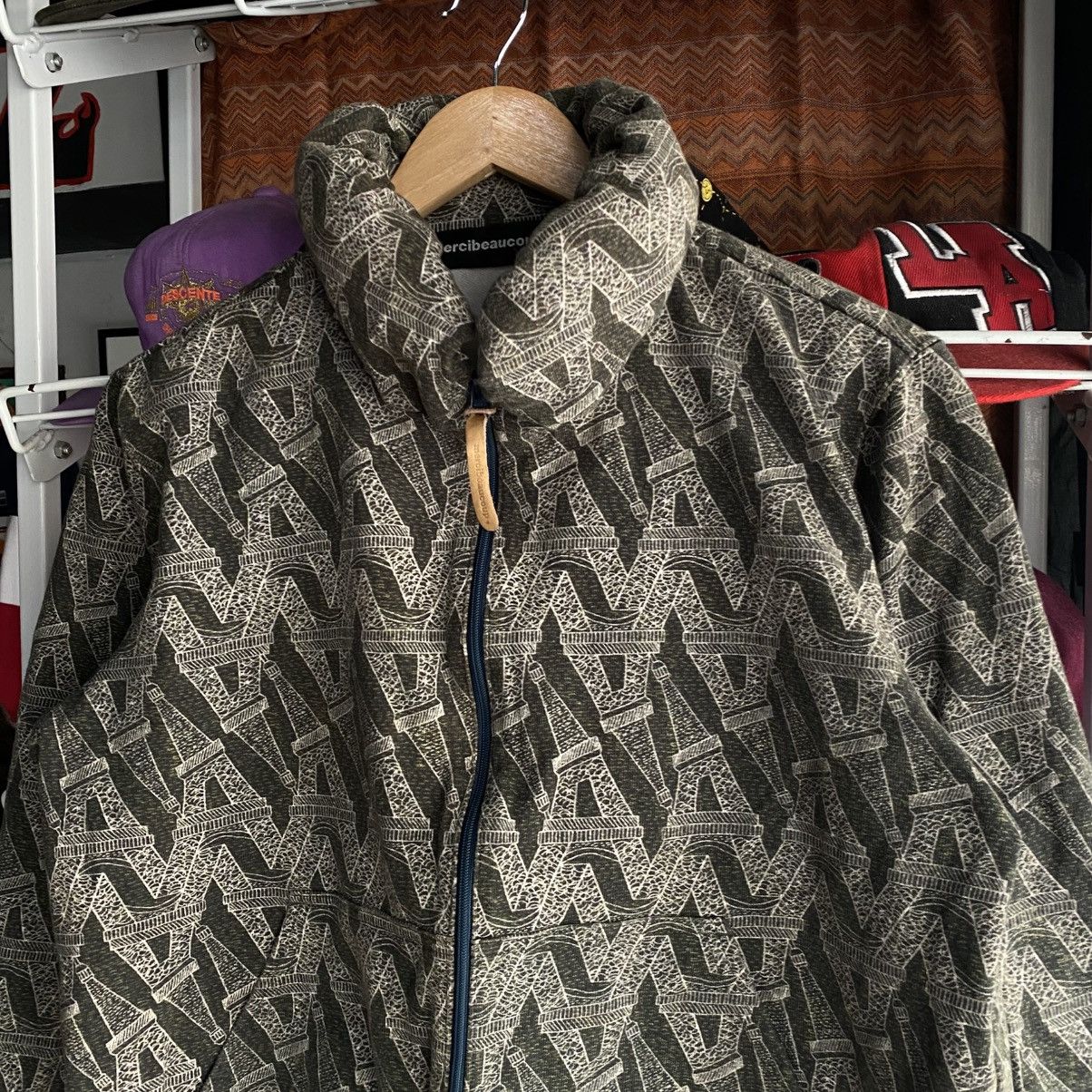 mercibeaucoup issey Miyake Pillow Neck Mercibeaucoup CropTop zipper jacket Size US S / EU 44-46 / 1 - 3 Thumbnail