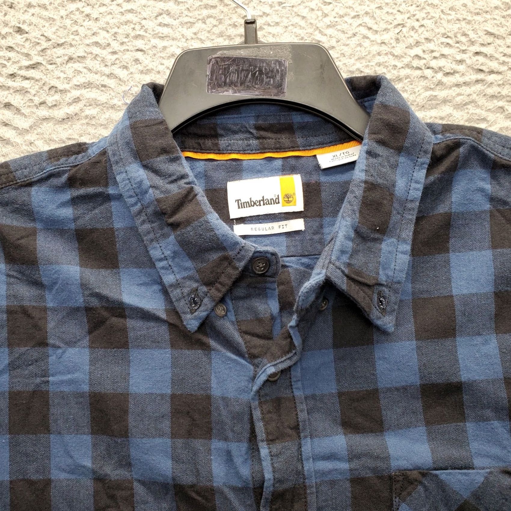 Timberland Timberland Mens XL Multicolor Check Flannel Button-Down Shirt Size US XL / EU 56 / 4 - 7 Thumbnail