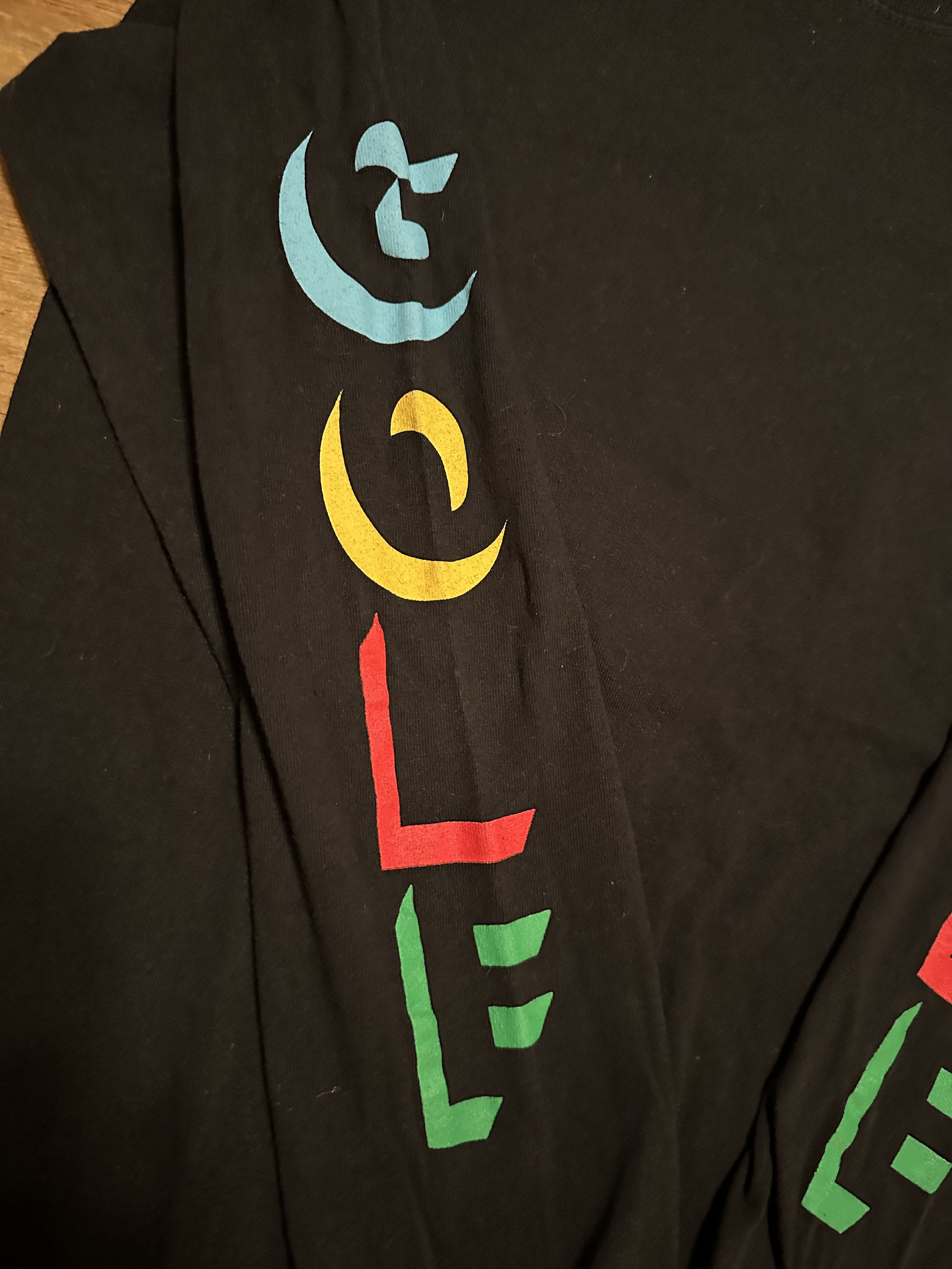 Golf Wang Long Sleeve with Arm Logo Printing - Black, Small Size US S / EU 44-46 / 1 - 2 Thumbnail