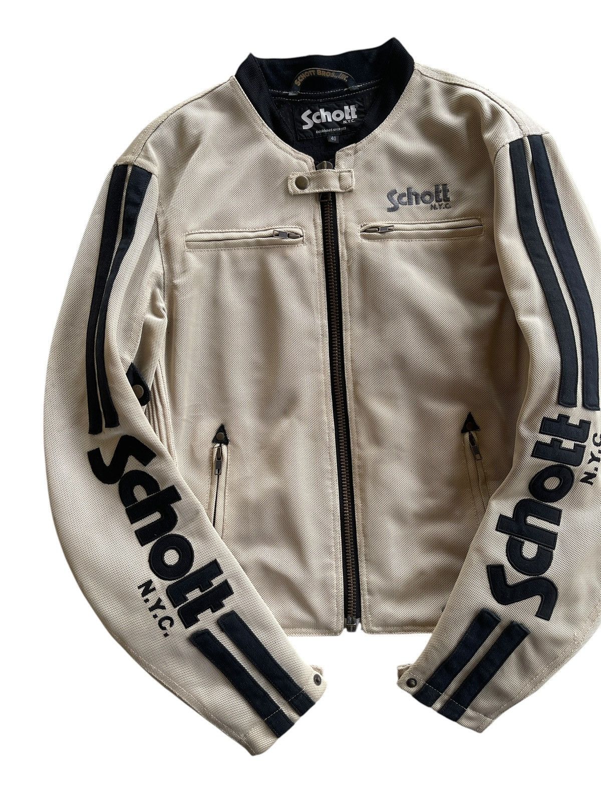 Schott Vintage Schott N.Y.C Bikers Jacket Size US L / EU 52-54 / 3 - 4 Thumbnail