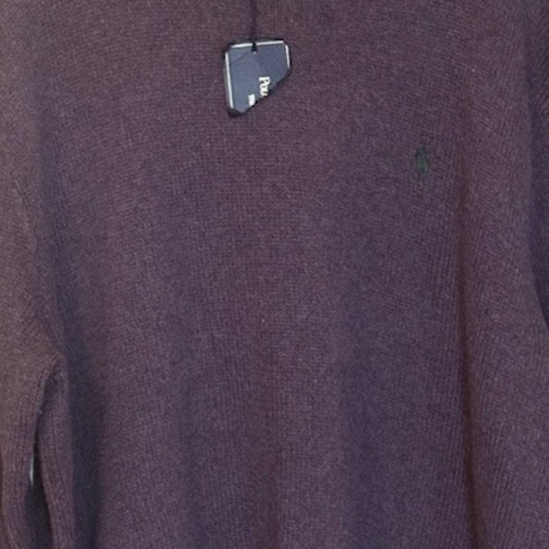 Polo Ralph Lauren NWT POLO RALPH LAUREN Crewneck Purple Men's Sweater XXL Size US XXL / EU 58 / 5 - 5 Thumbnail