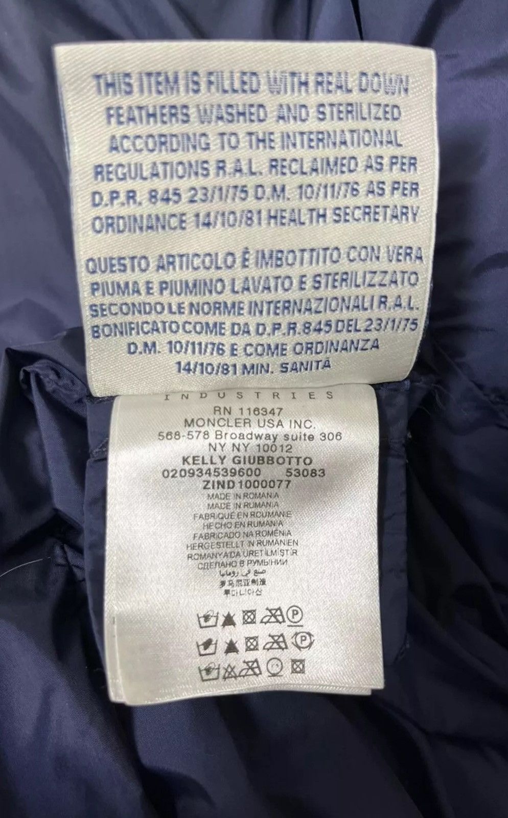 Moncler Moncler Kelly Giubbotto Puffer Down Jacket Short Size XS / US 0-2 / IT 36-38 - 6 Thumbnail