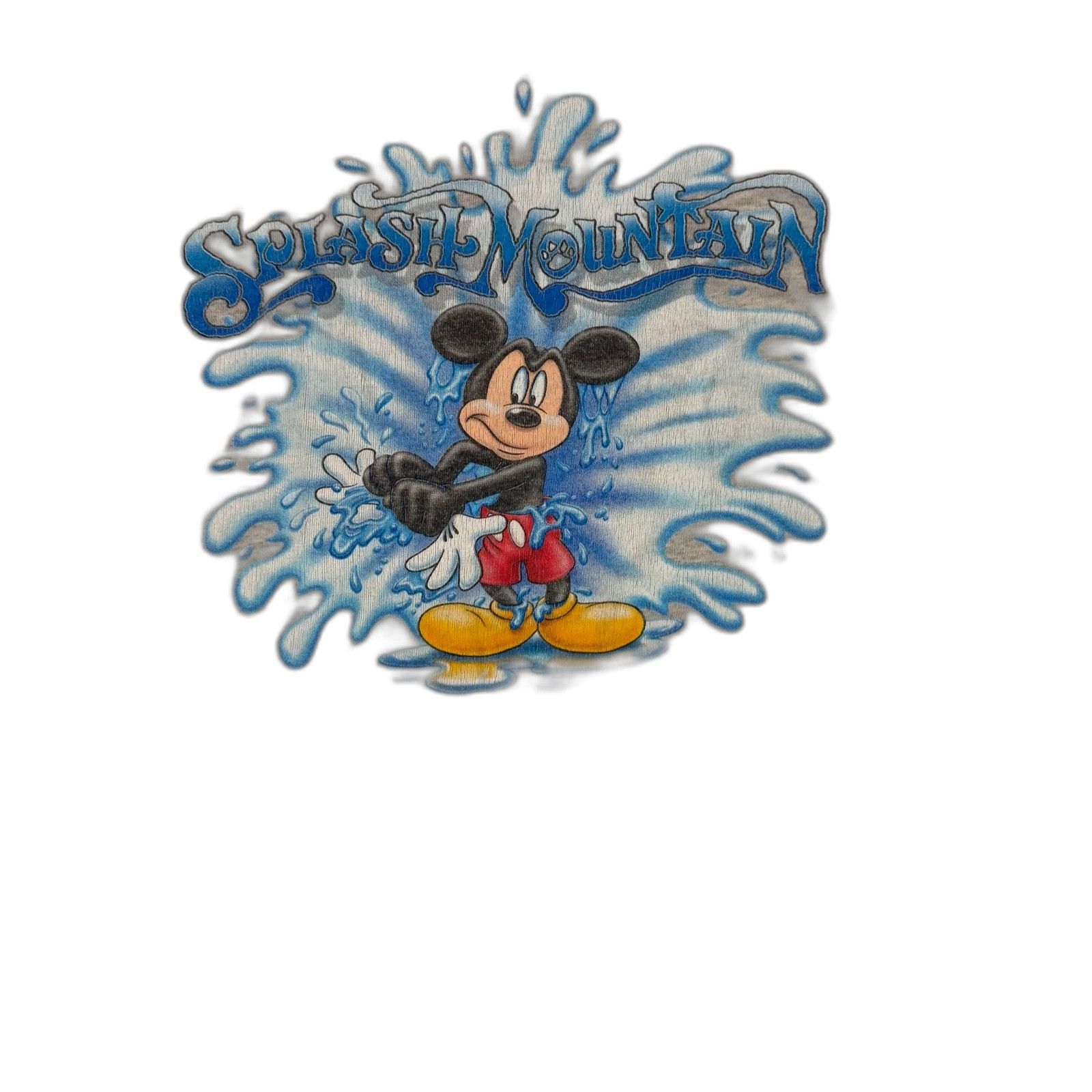 Disney Vintage 90s Disney Splash Mountain Shirt XL Mickey Mouse Mag Size US XL / EU 56 / 4 - 6 Thumbnail