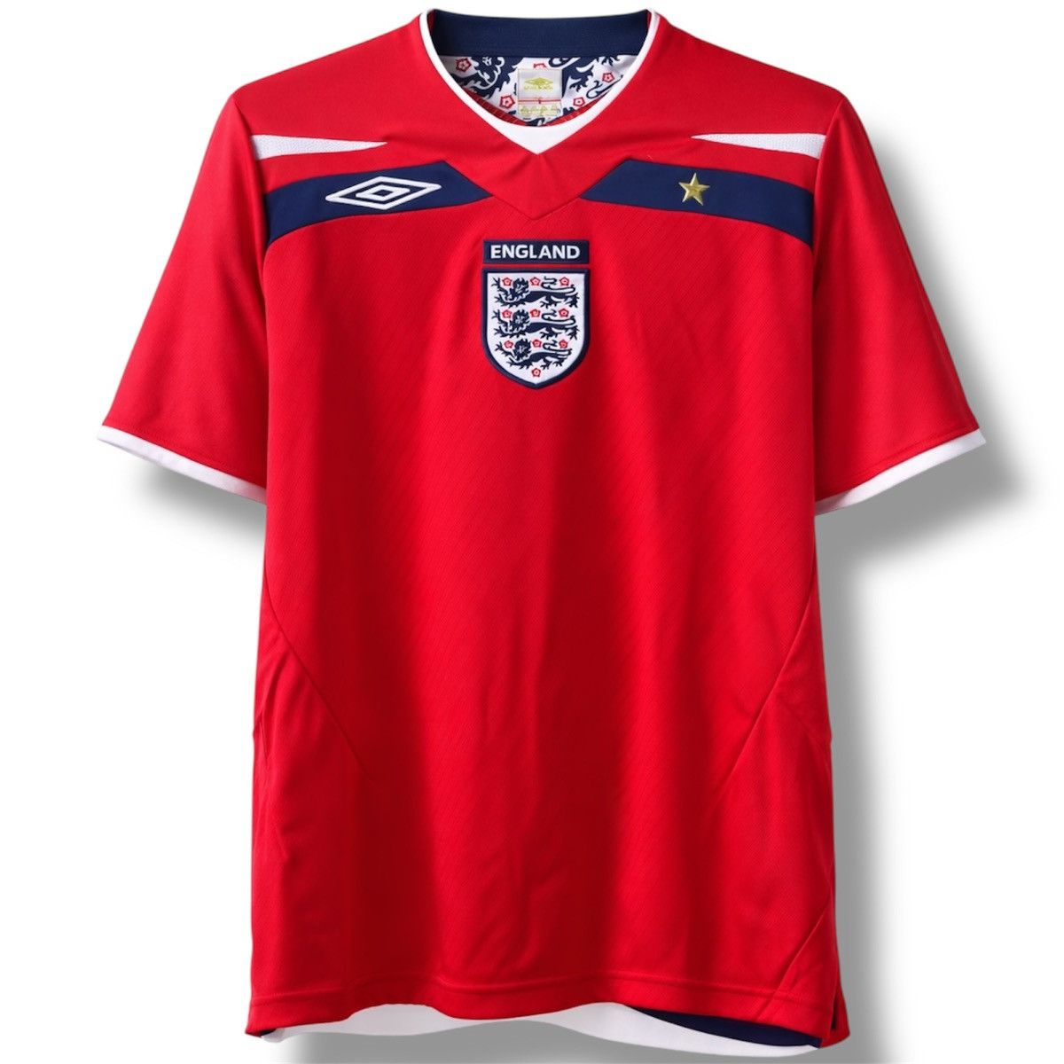Umbro 2008/10 ENGLAND TEAM AWAY SOCCER JERSEY FOOTBALL SHIRT XL Size US XL / EU 56 / 4 - 1 Thumbnail