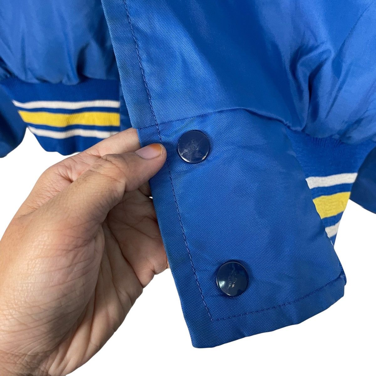 Starter Vintage 70s Starter Lakers Ice Hockey Nylon Bomber Jacket Size US XL / EU 56 / 4 - 14 Thumbnail
