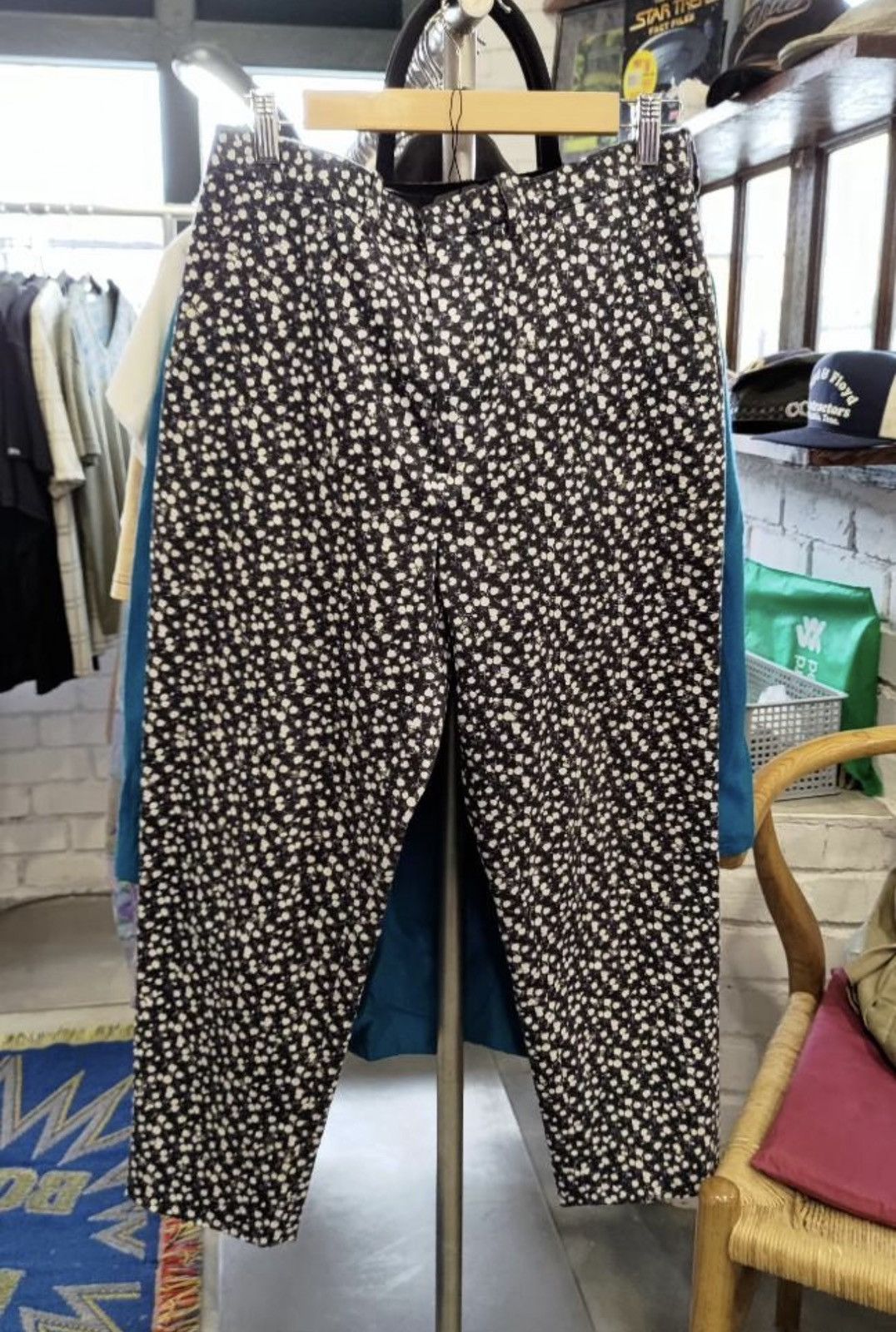 🔥RUNWAY‼️ Lad Musician Archive Skull Flower Pants