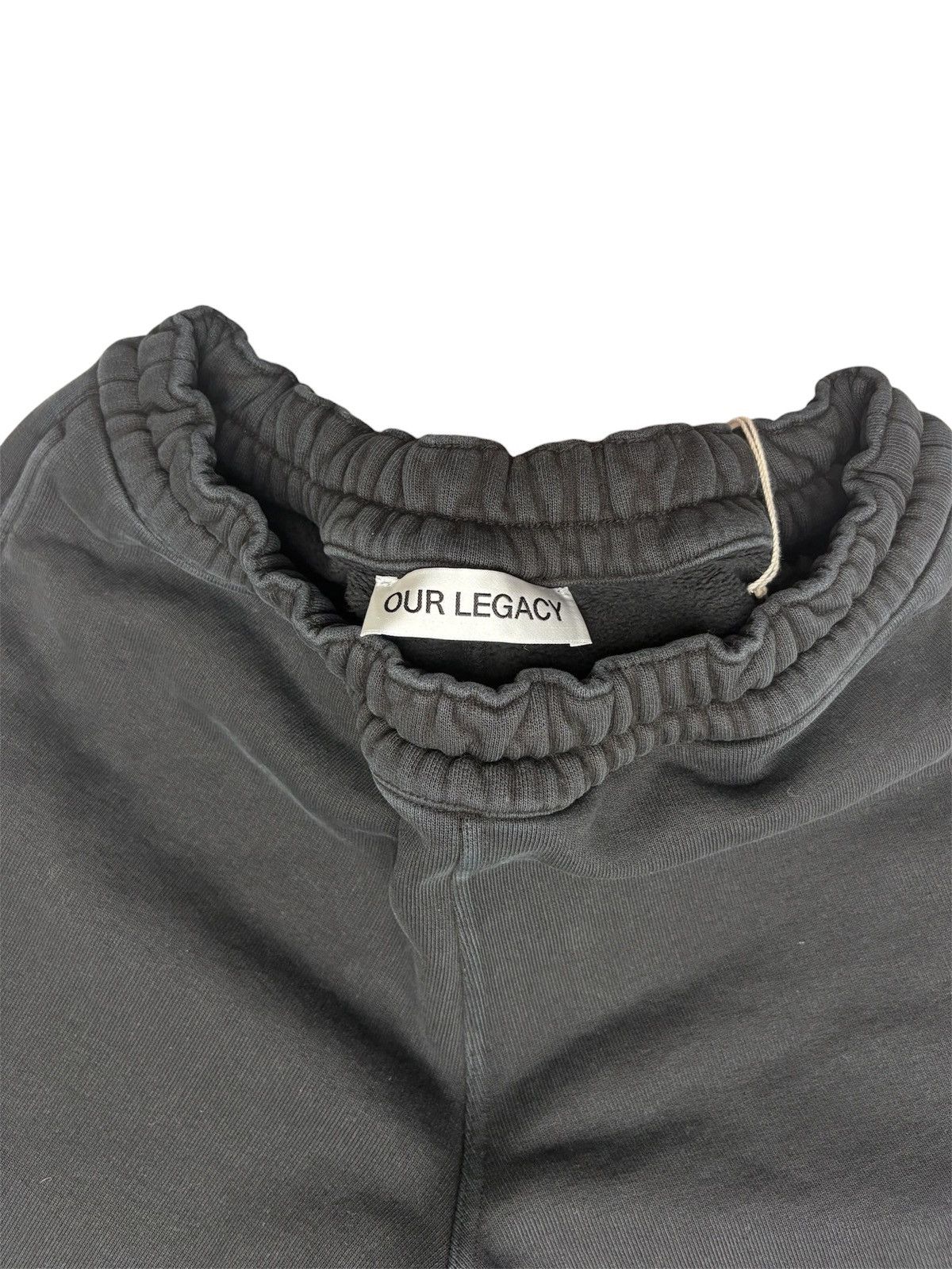 Our Legacy Our Legacy Plage Shorts Pigment Black Hefty Fleece Size US 30 / EU 46 - 5 Thumbnail