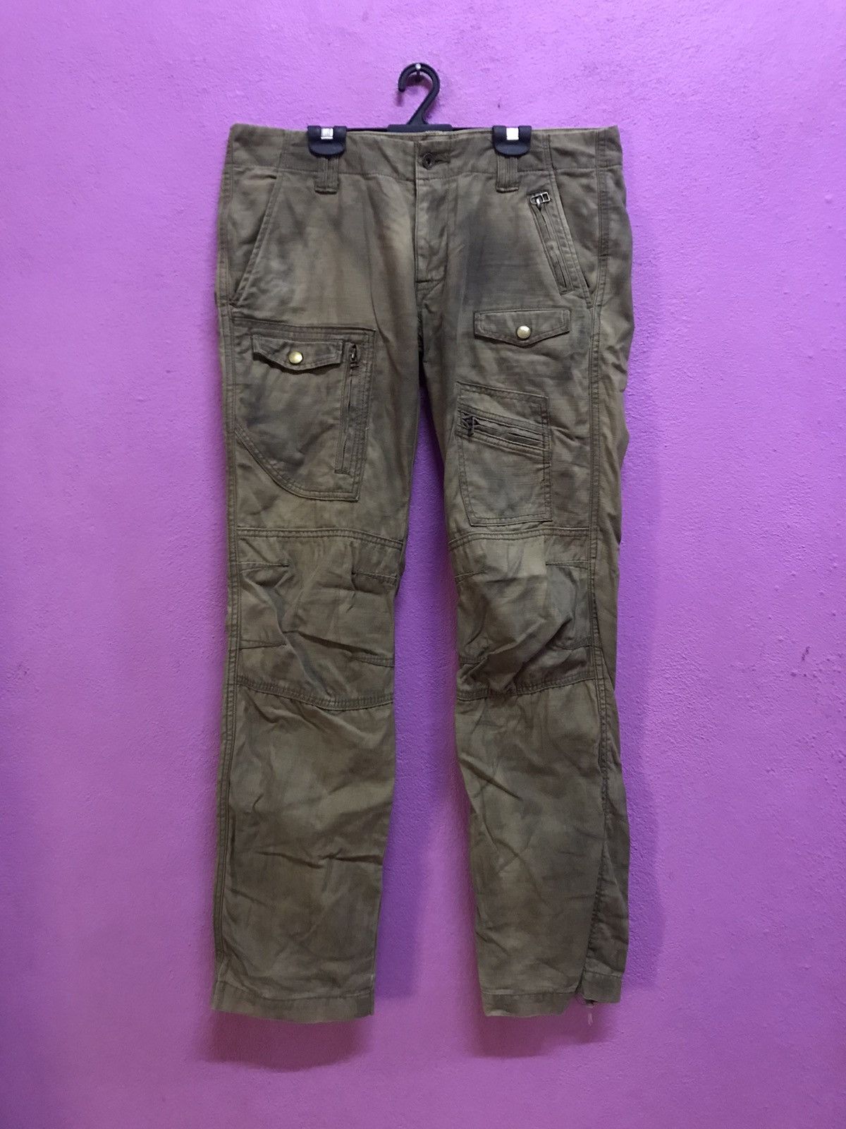 Japanese Brand Semantic Design Tactical Cargo Pants Size US 34 / EU 50 - 1 Thumbnail