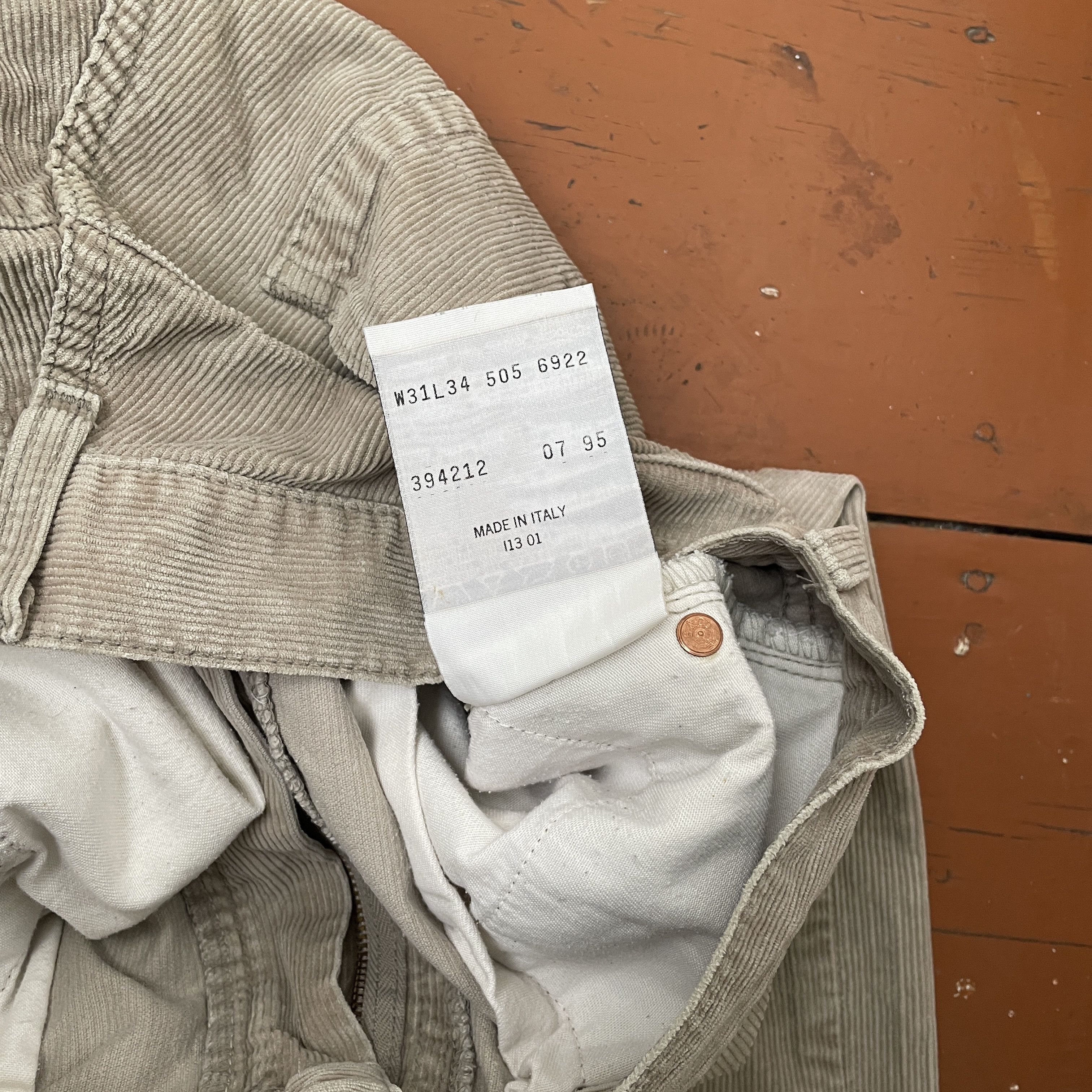 Levi's Custom Levi's Pants art faded y2k opium faded distressed Size US 31 - 17 Thumbnail
