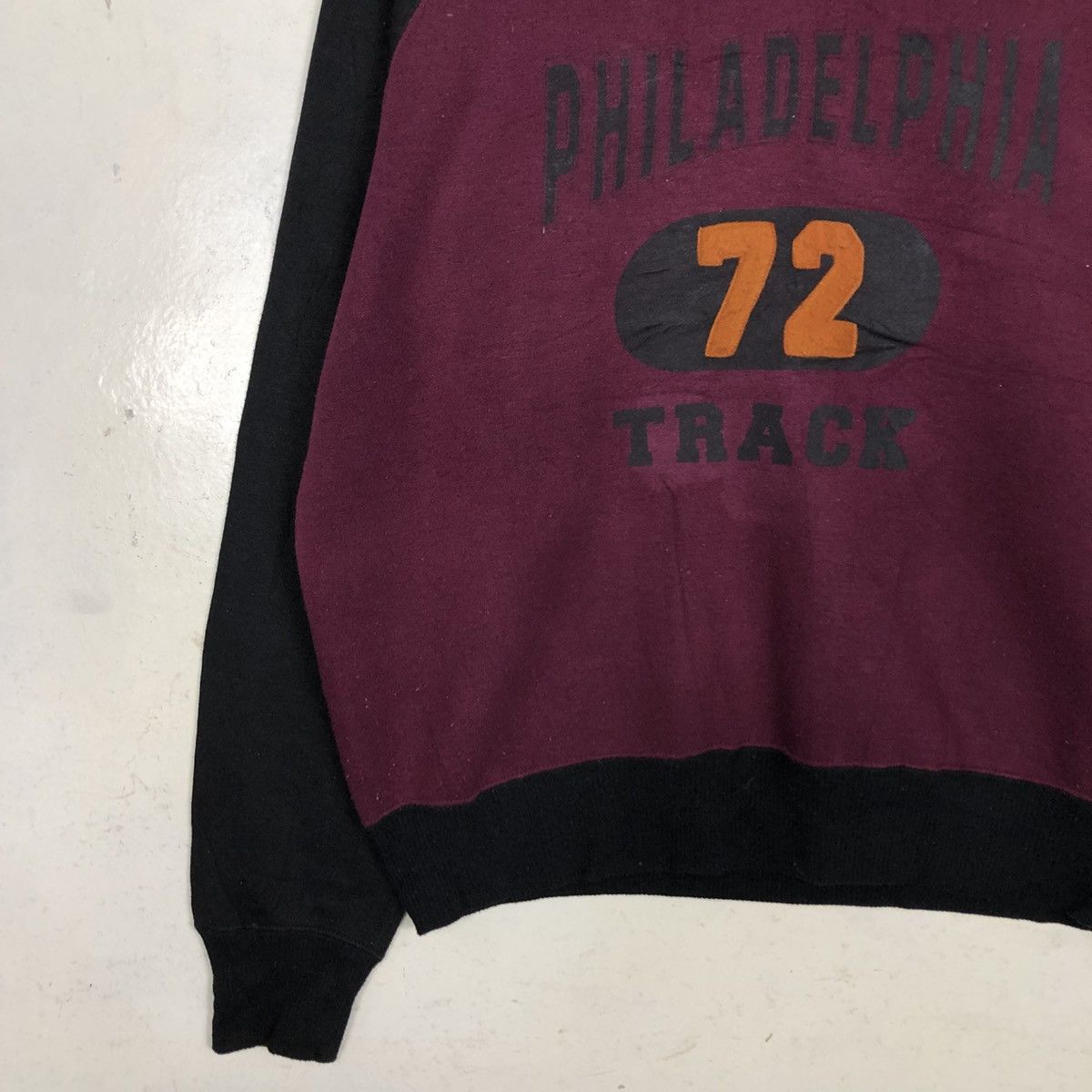 Japanese Brand 📌Philadelphia 72 Track Sweatshirt Big Logo Size US M / EU 48-50 / 2 - 6 Thumbnail