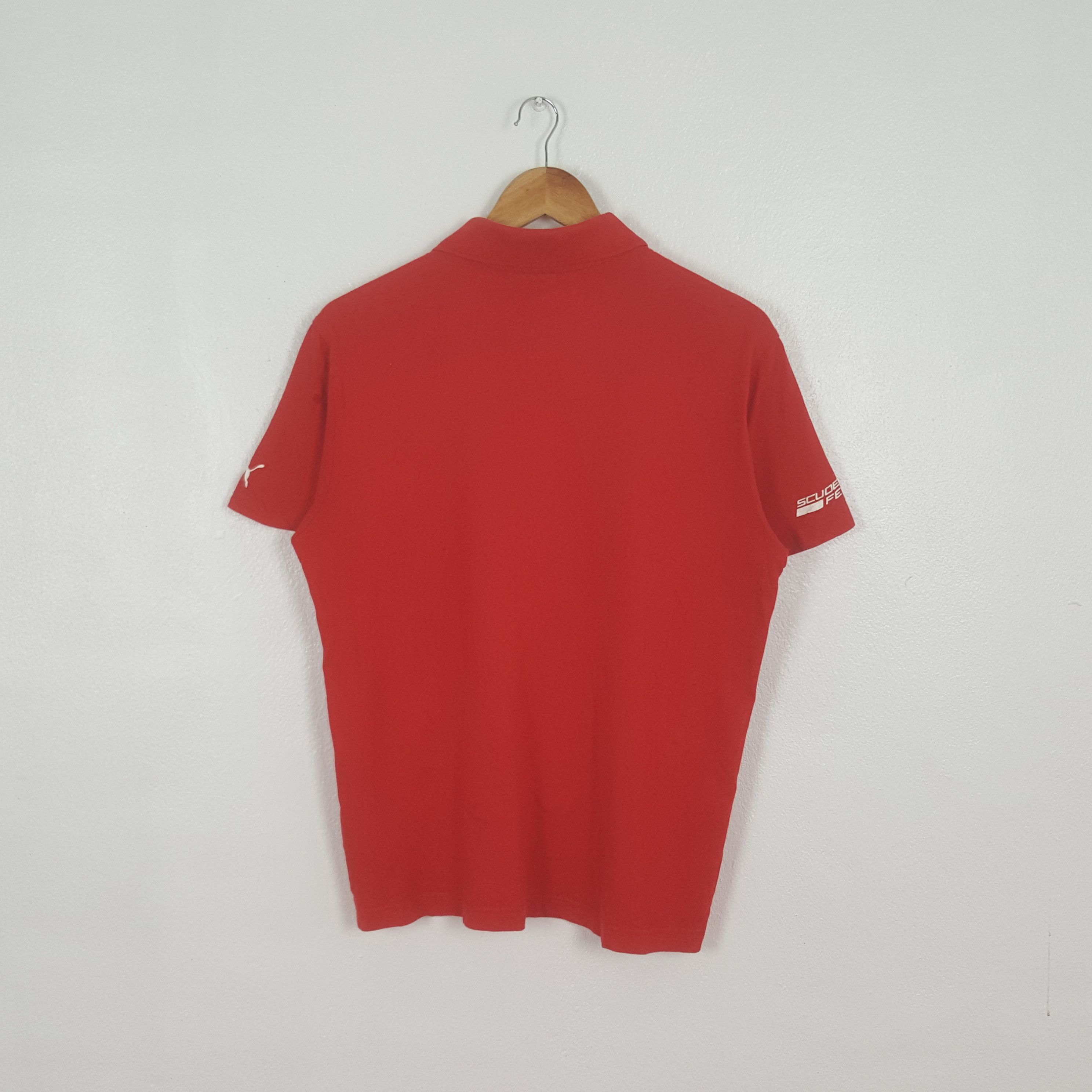 Puma Vintage PUMA Scuderia Ferrari Racing Motosport Polos C319N78 Size US M / EU 48-50 / 2 - 3 Thumbnail
