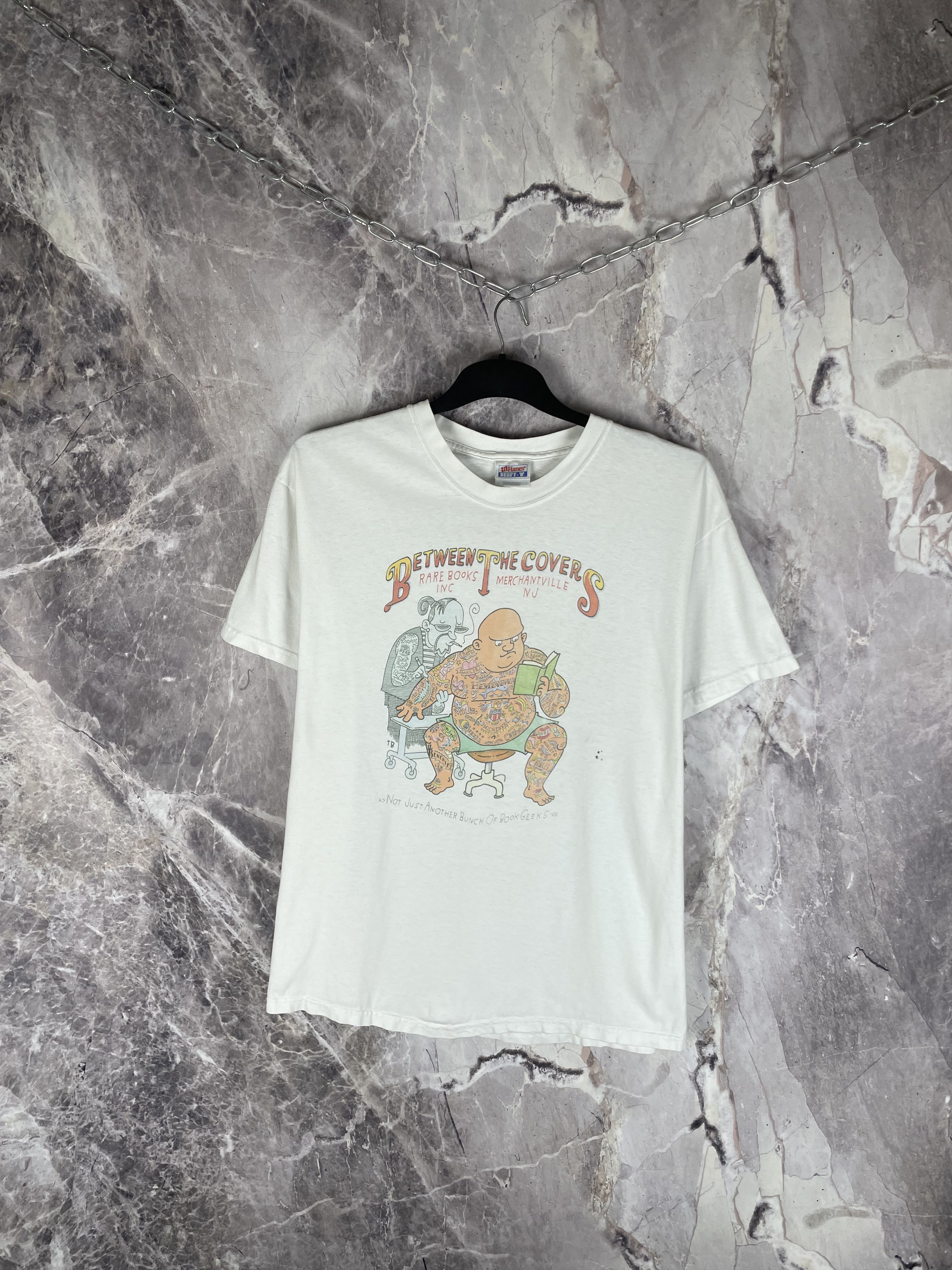 Vintage VINTAGE 90S HUMOR TEE TATTOO Size US L / EU 52-54 / 3 - 2 Thumbnail