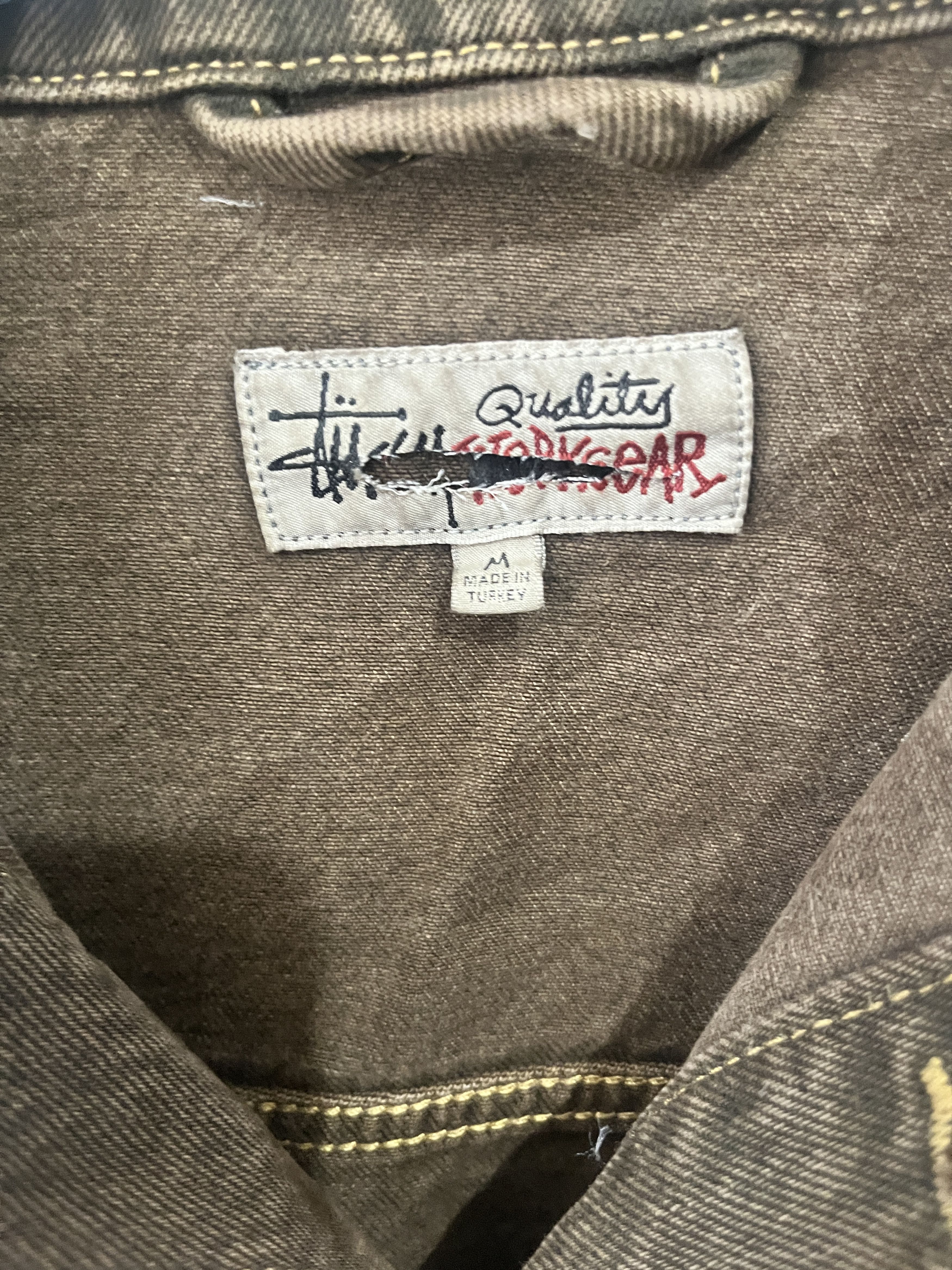 Stussy TRUCKER JACKET DENIM Size US M / EU 48-50 / 2 - 9 Thumbnail