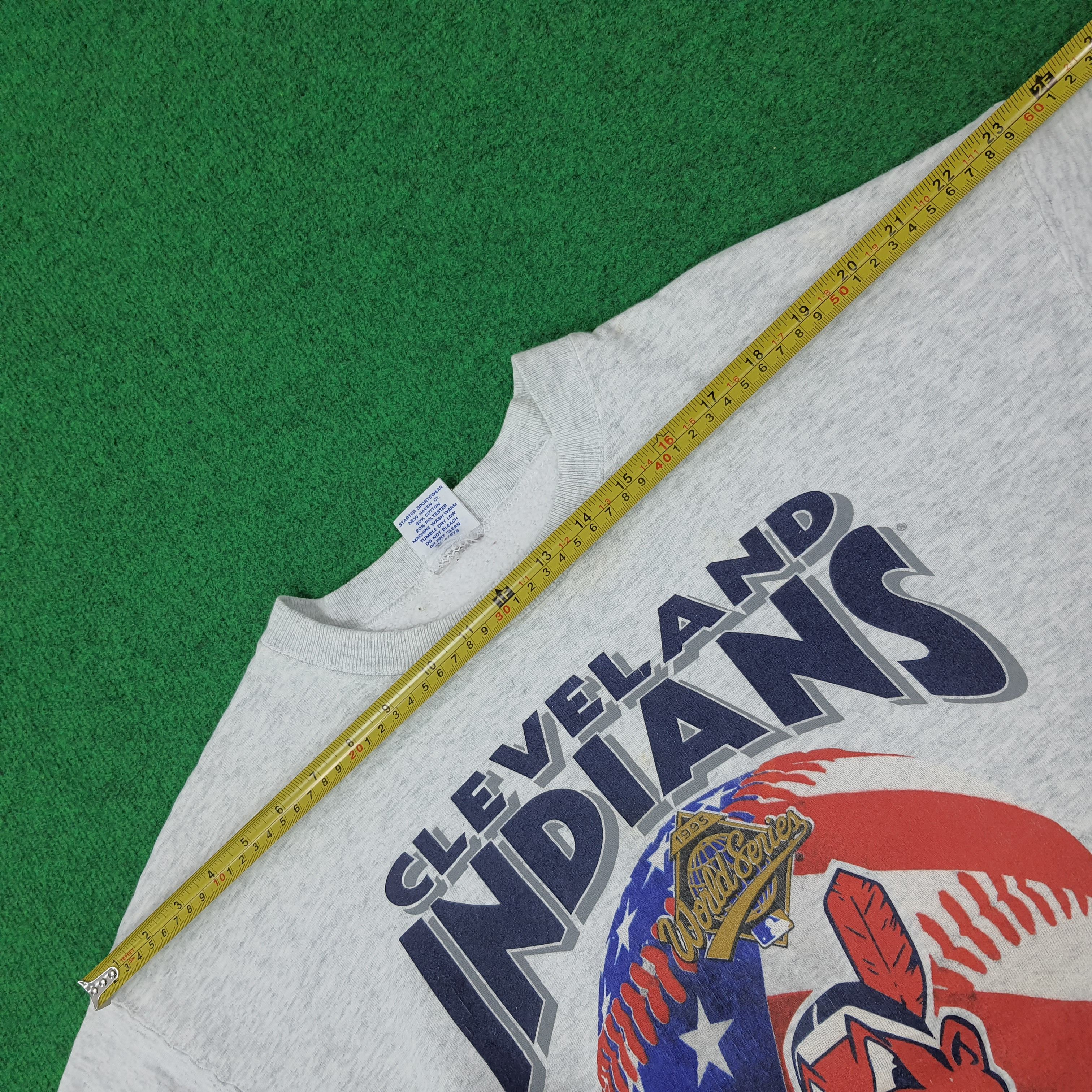 Starter Vintage Starter Cleveland Indians America Sweatshirt C264N10 Size US L / EU 52-54 / 3 - 9 Thumbnail