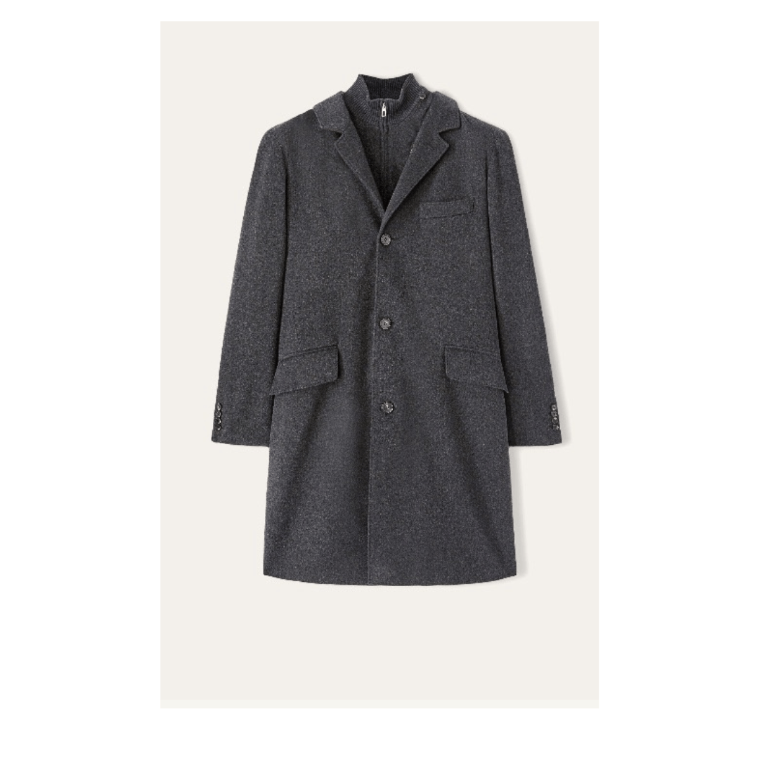 Loro Piana o1srvl11e1224 Martingala Coat in Grey Size US L / EU 52-54 / 3 - 1 Thumbnail