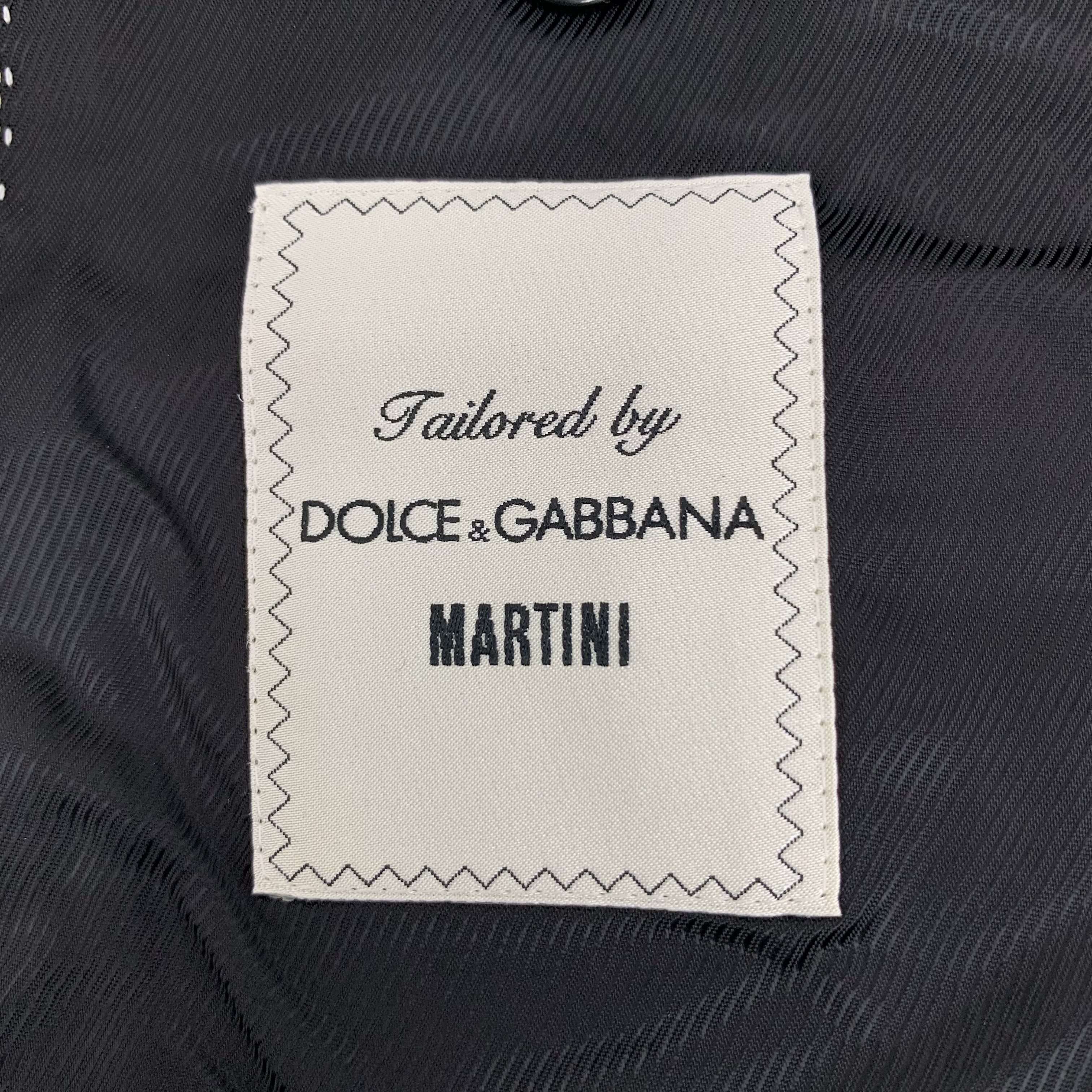 Dolce & Gabbana Dolce & Gabbana Wool Blazer Black (52) Size 52L - 6 Thumbnail
