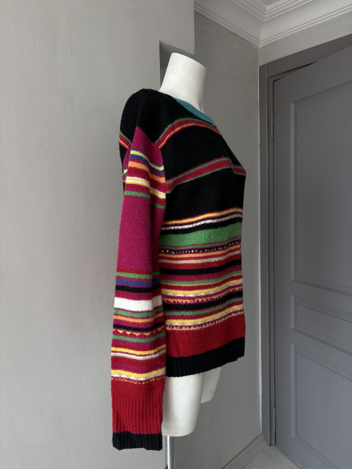 Vintage Derhy jumper Size L / US 10 / IT 46 - 11 Thumbnail