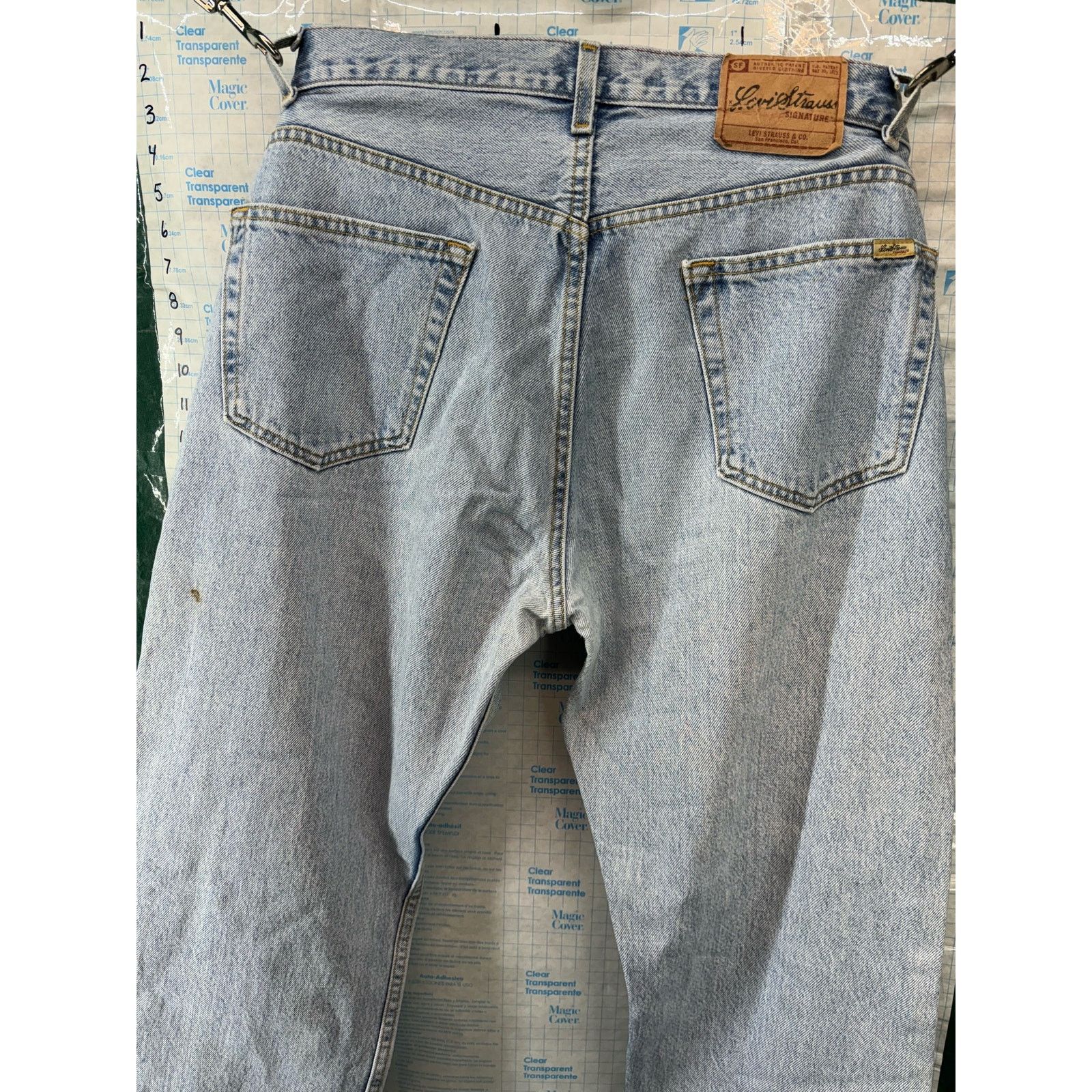 Levi's Levi Strauss 36x32 Signature Jeans Denim Distressed Vintage Size US 36 / EU 52 - 6 Thumbnail