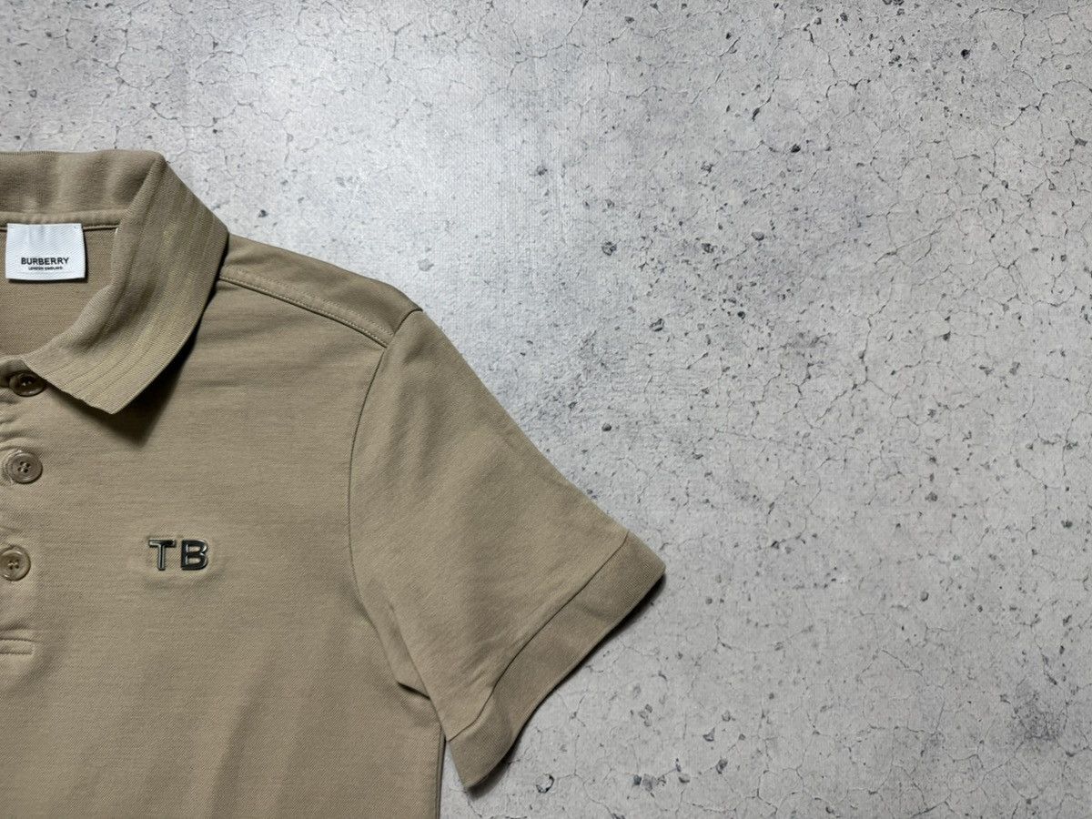 Burberry Burberry Luxury Polo Shirt Beige Size S Size US S / EU 44-46 / 1 - 3 Thumbnail
