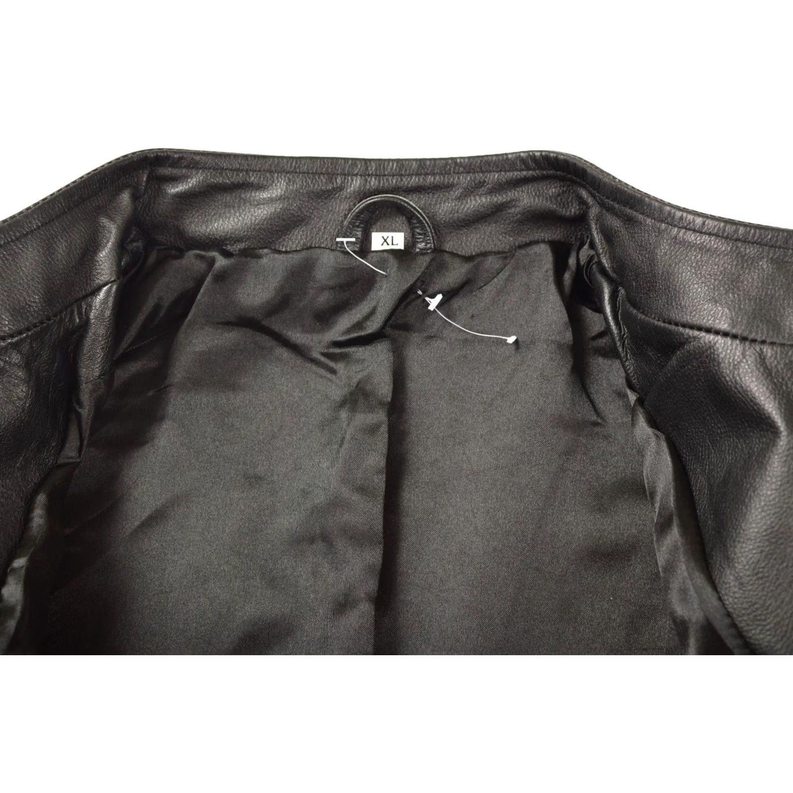 Vintage VINTAGE Fringed Biker Motorcycle Leather Jacket Roses Flowers Embroidery XL Women Jacket Black Painters? Size XL / US 12-14 / IT 48-50 - 5 Thumbnail