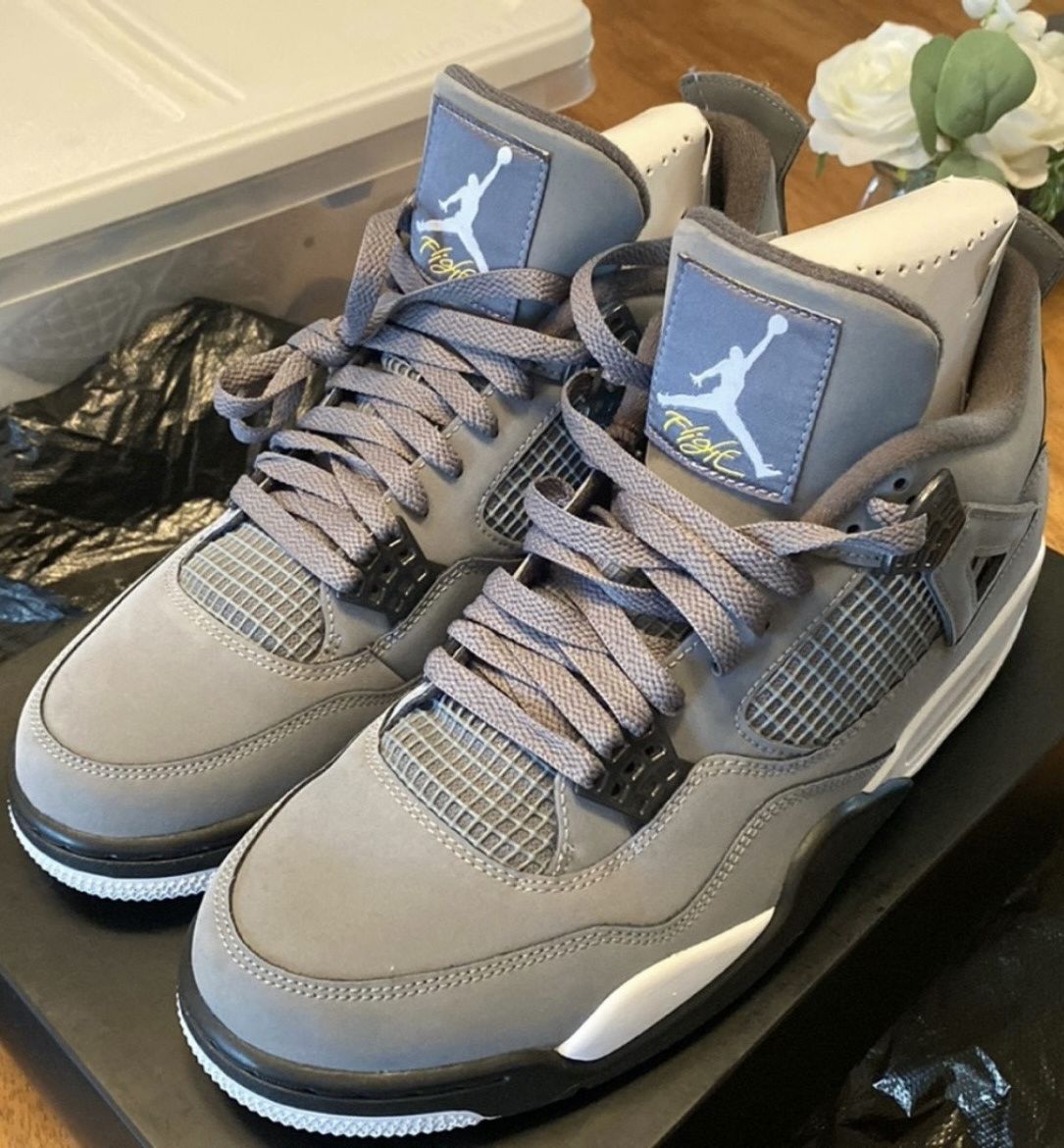 Jordan Brand Air Jordan 4 Retro Cool Grey 2019 Size 11.5 Size US 11.5 / EU 44-45 - 1 Thumbnail