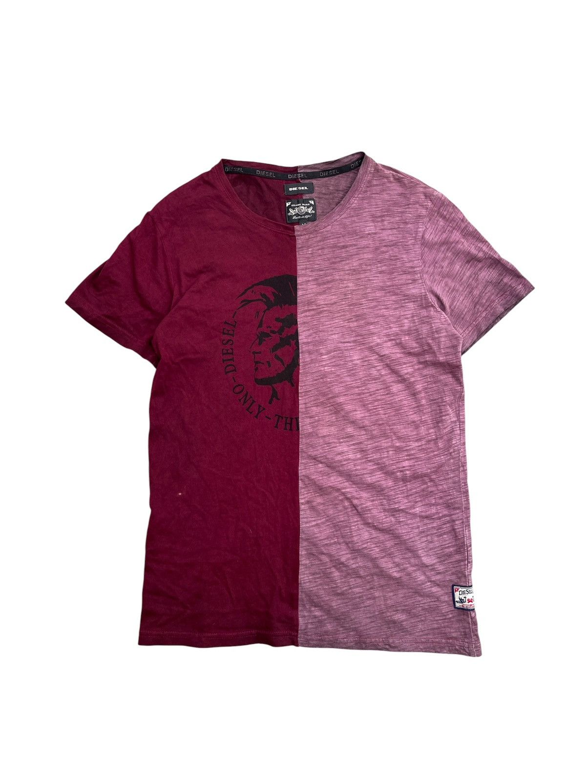 Diesel Y2K Diesel Double Layers Tee Punk Style Size US S / EU 44-46 / 1 - 1 Thumbnail
