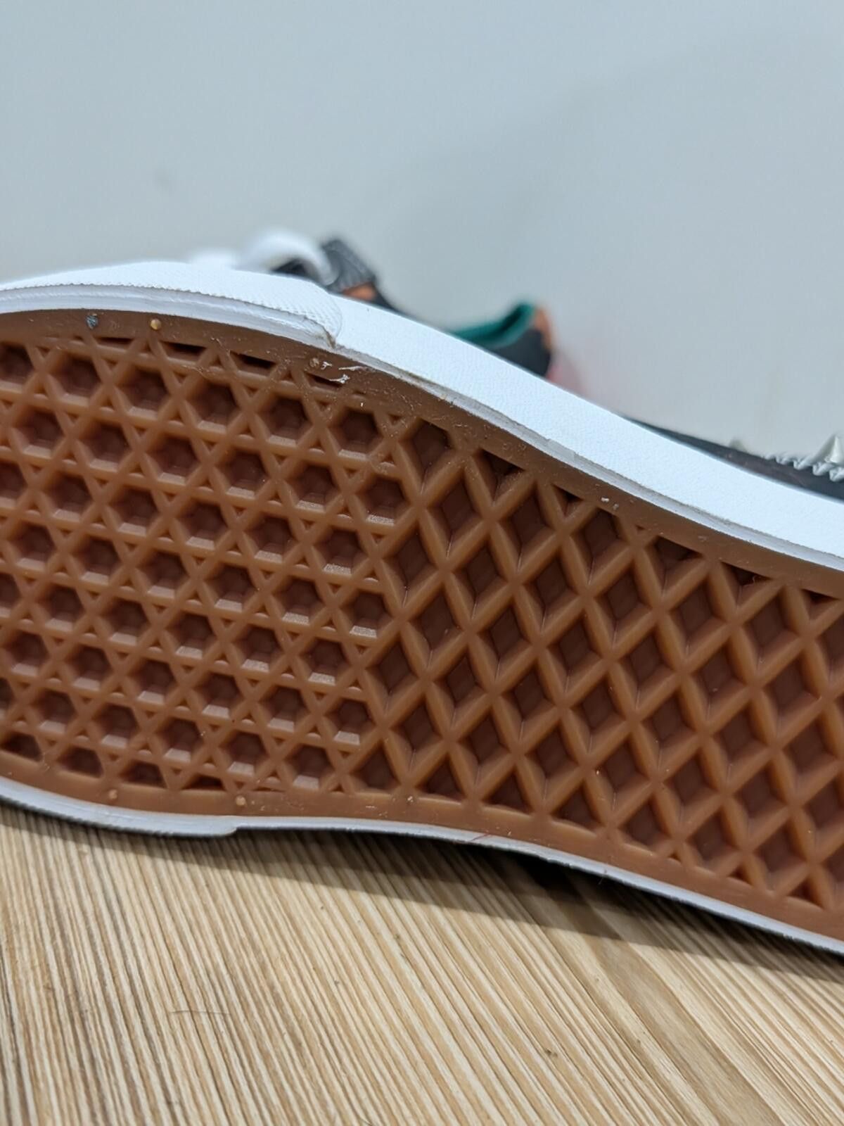 Vans Vans Black & Brown Leopard Low-Top Sneakers with Studs Size US 5.5 / IT 35.5 - 4 Thumbnail