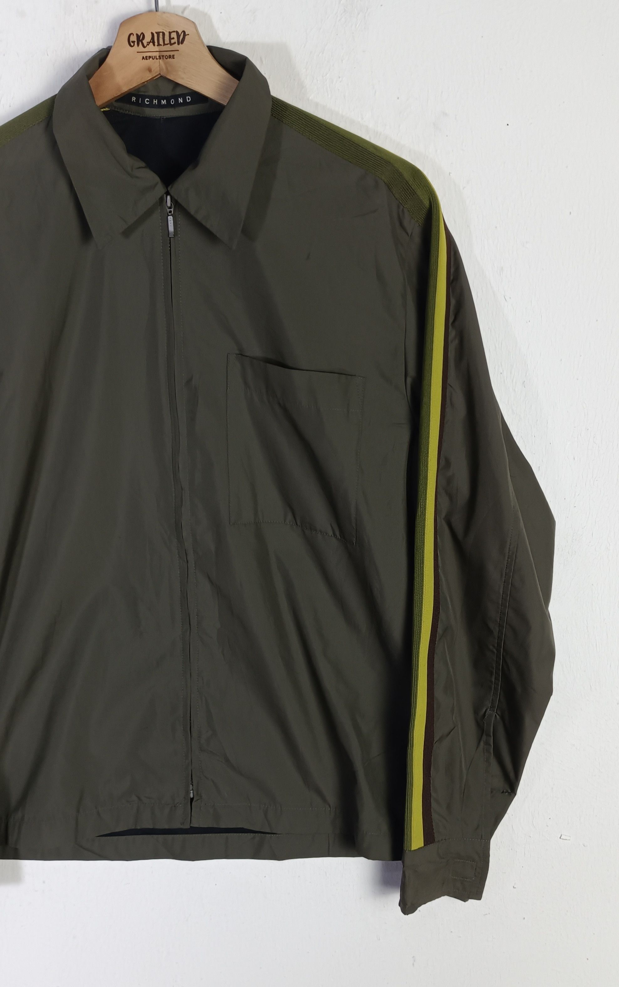 John Richmond Richmond Nylon Zipper Jacket Size US M / EU 48-50 / 2 - 5 Thumbnail
