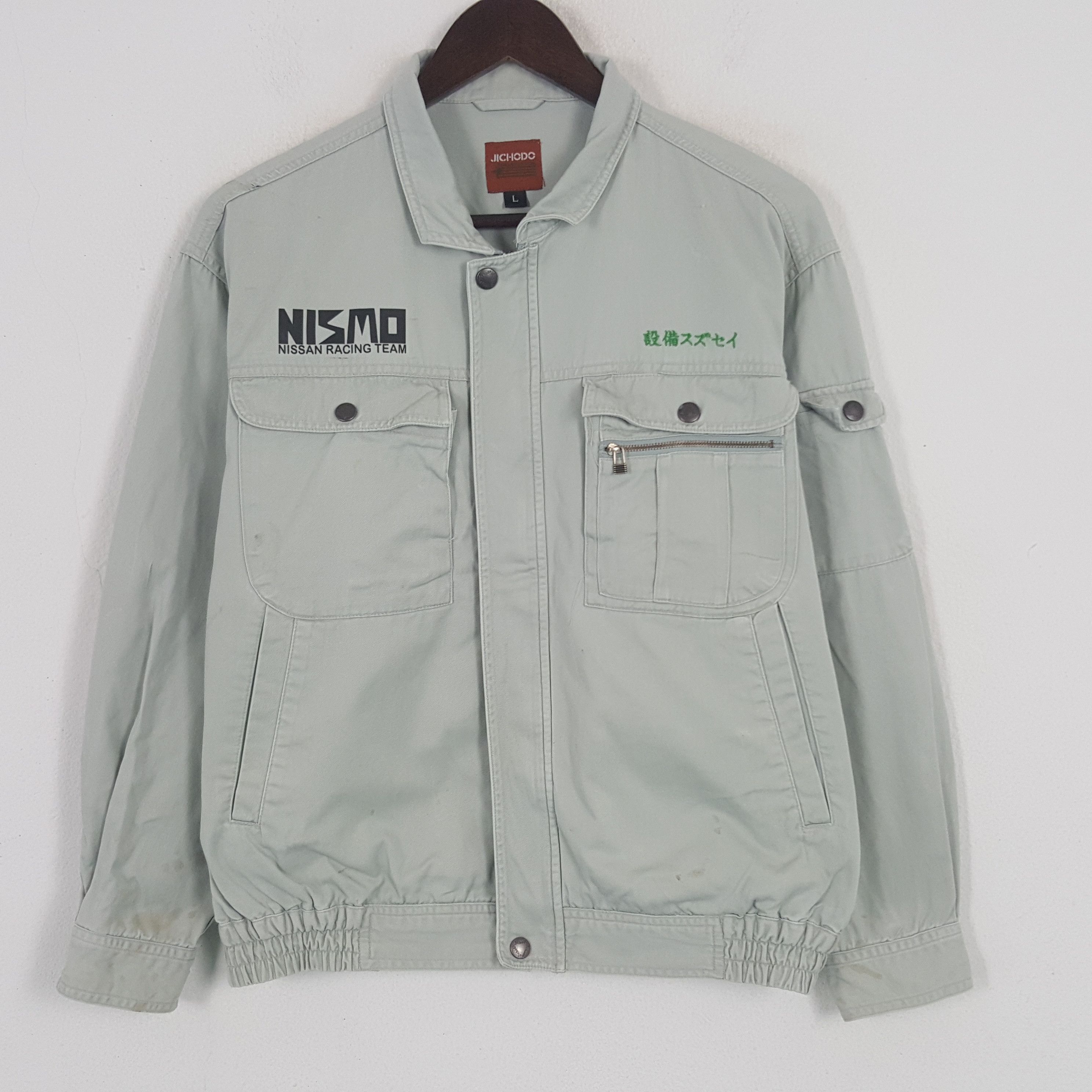 Japanese Brand × Vintage Vintage Nismo Racing Team Custom Art Sport Racing Jacket Size US L / EU 52-54 / 3 - 3 Thumbnail
