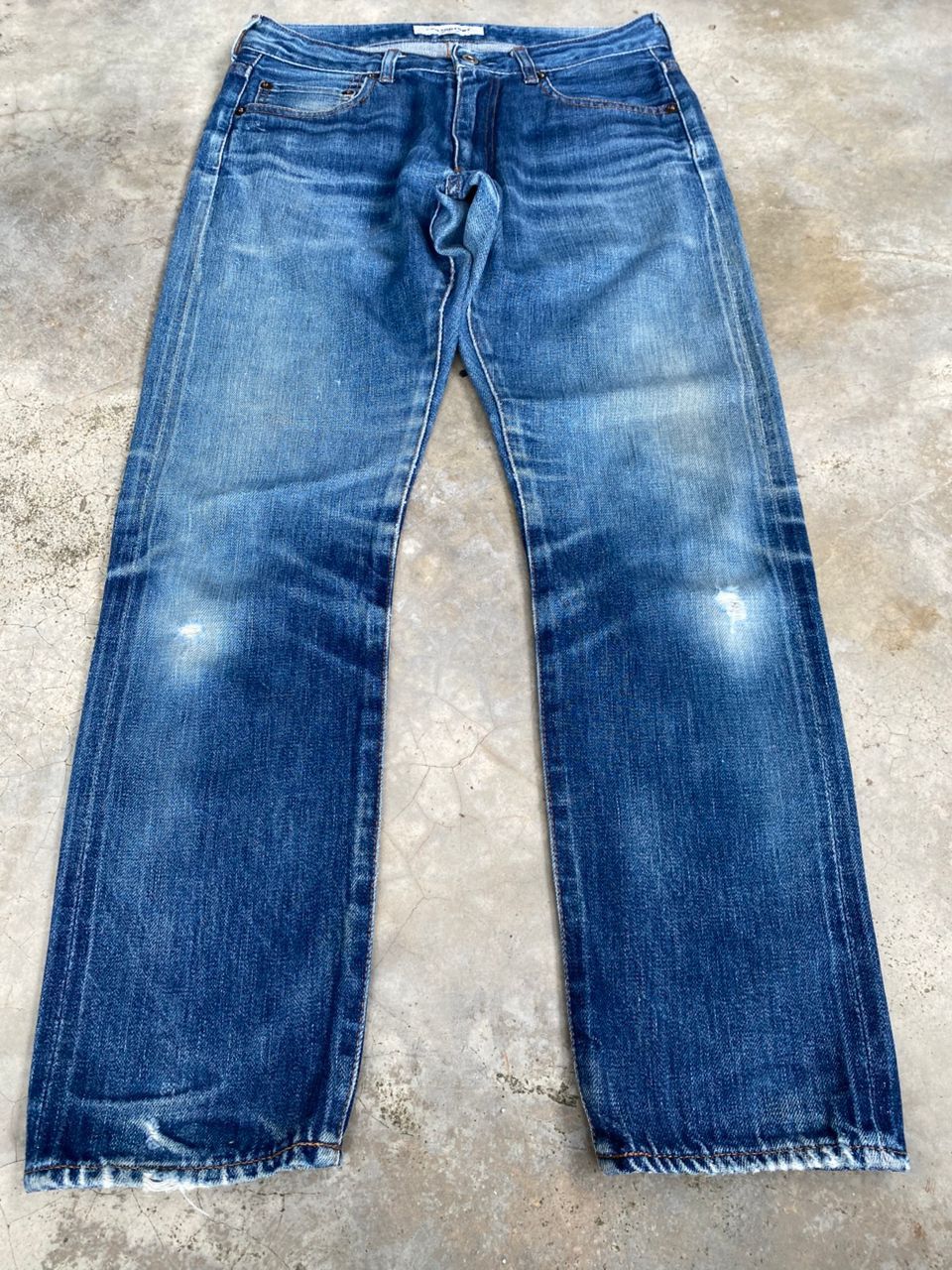 FOB Factory 💥BEST OFFER💥FOB FACTORY REDLINE SELVEGDE DENIM JEANS Size US 30 / EU 46 - 1 Thumbnail