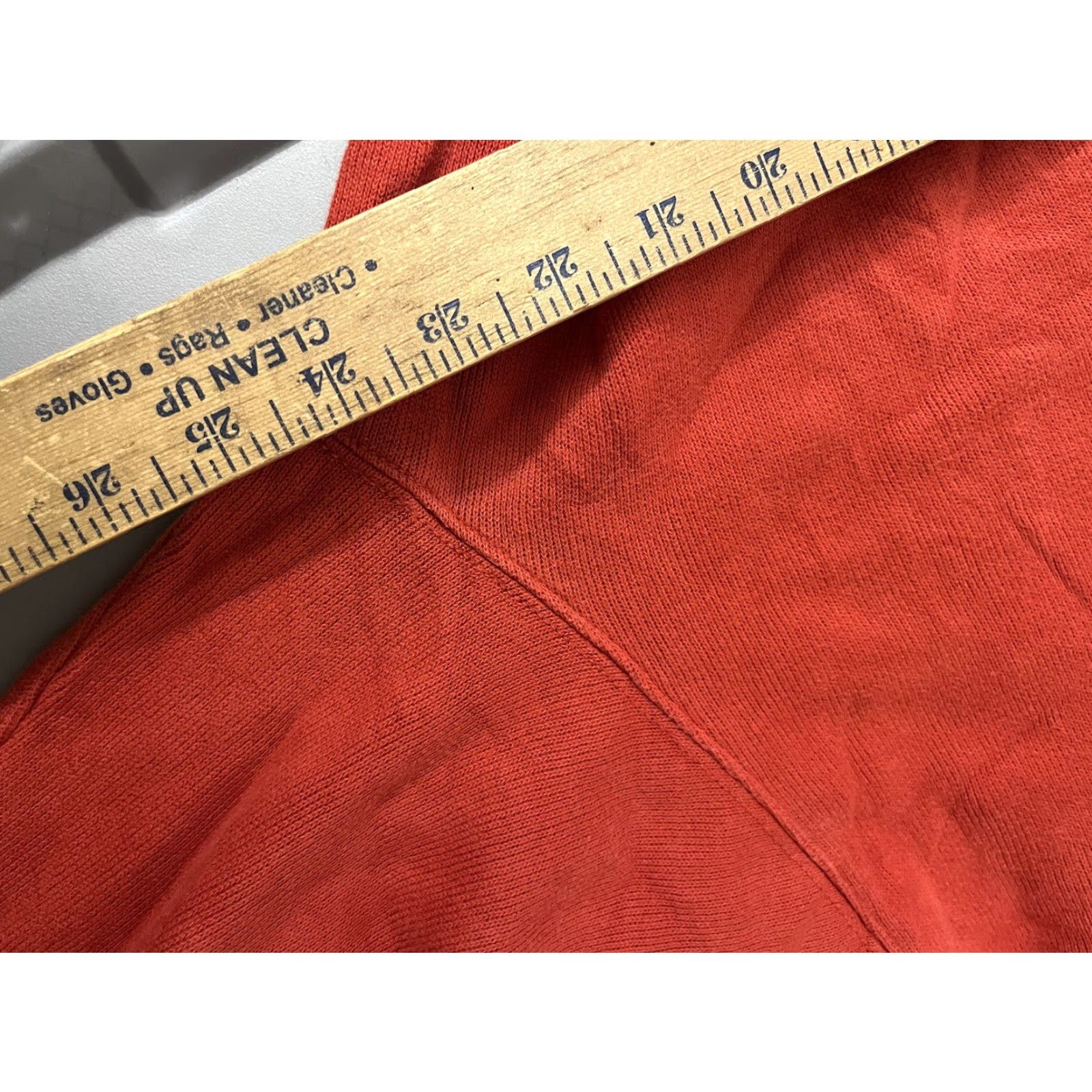 Lands' End Lands' End 1/4 Zip Pullover Sweater Mens XL Orange Cotton Casual Outdoor Preppy Size US XL / EU 56 / 4 - 5 Thumbnail