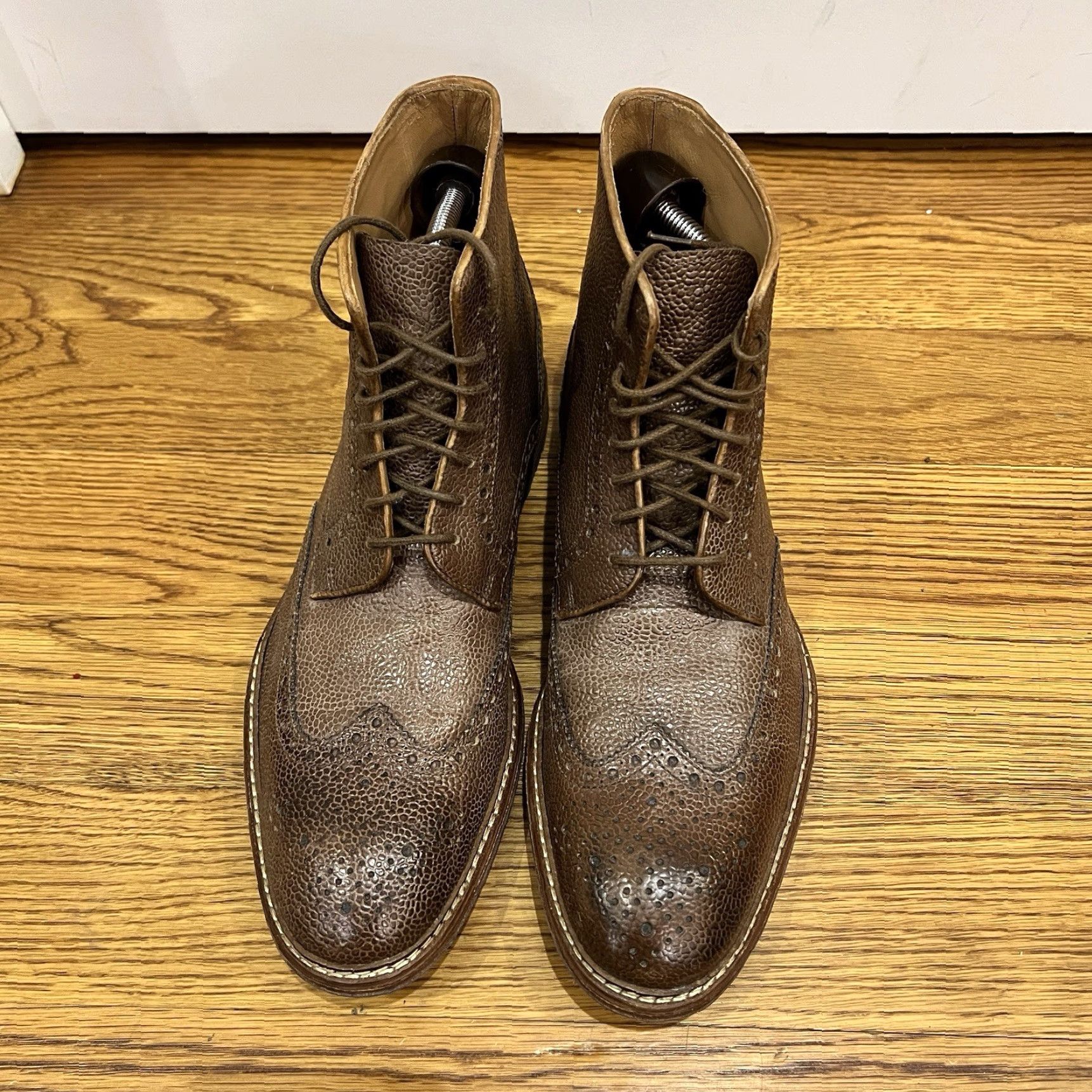 LLOYD Lloyd Wingtip Boots Brown Size 8.5 Men Shoe Size US 8.5 / EU 41-42 - 3 Thumbnail