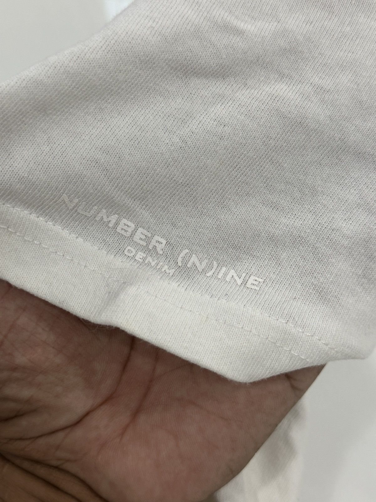 Number (N)ine Number Nine Denim Pocket T Shirt Size US M / EU 48-50 / 2 - 3 Thumbnail
