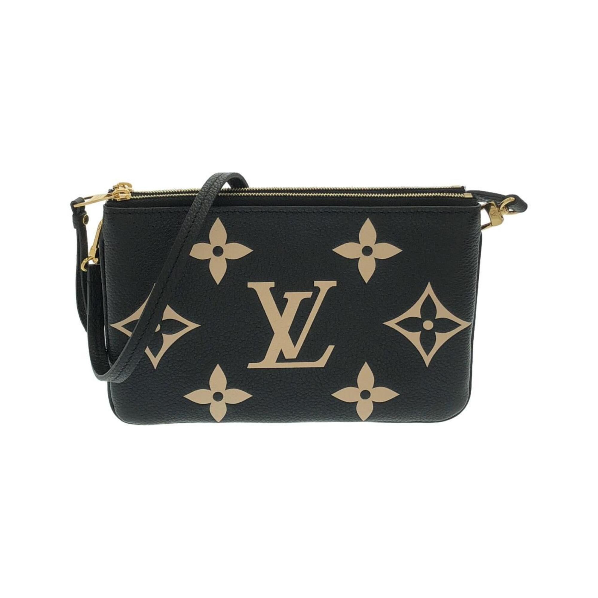 Louis Vuitton Louis Vuitton Bicolor Monogram Empreinte Pochette Double Zip M80787 Shoulder Bag Size ONE SIZE - 1 Thumbnail