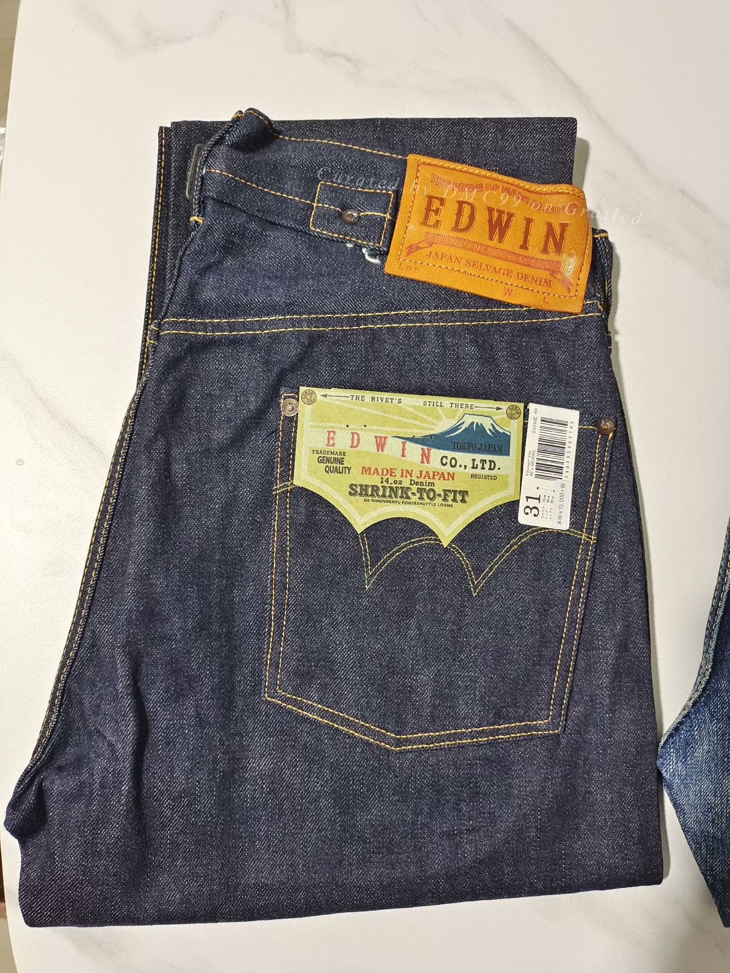 Edwin EDWIN 50th Anniversary Limited 37 Jeans Size US 31 - 1 Thumbnail