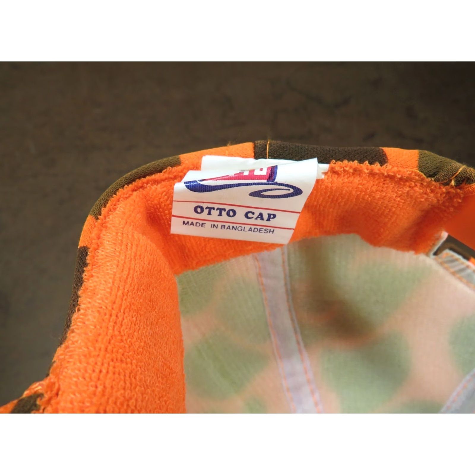 Vintage Sprint Phone Advertising Orange Camo Deer Hunting Vintage Snapback Hat Size ONE SIZE - 8 Thumbnail