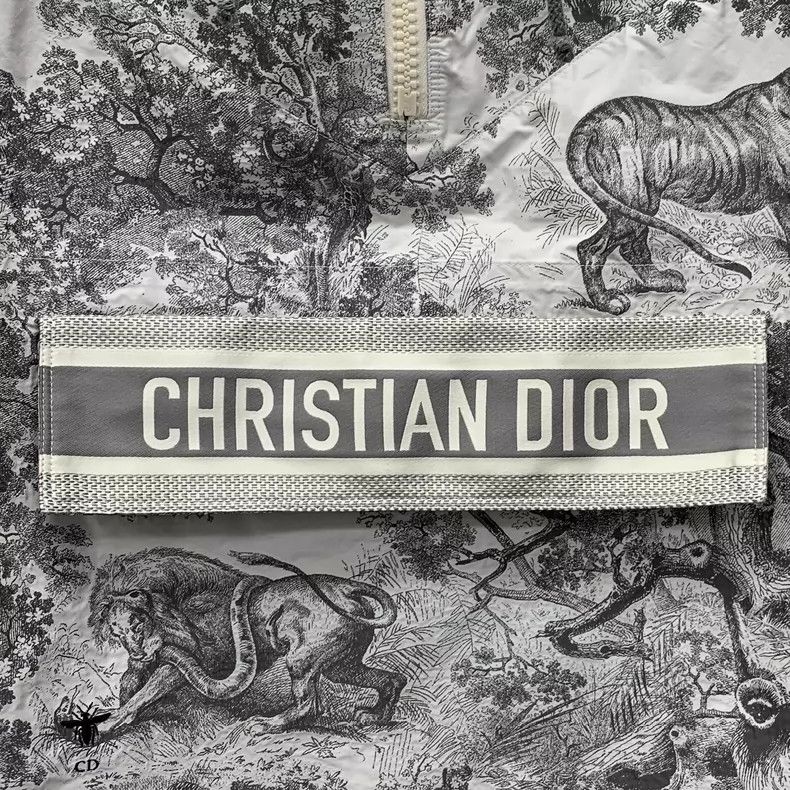 Dior Dior Color-matched animal jungle print full-print hooded dr Size XS / US 0-2 / IT 36-38 - 5 Thumbnail