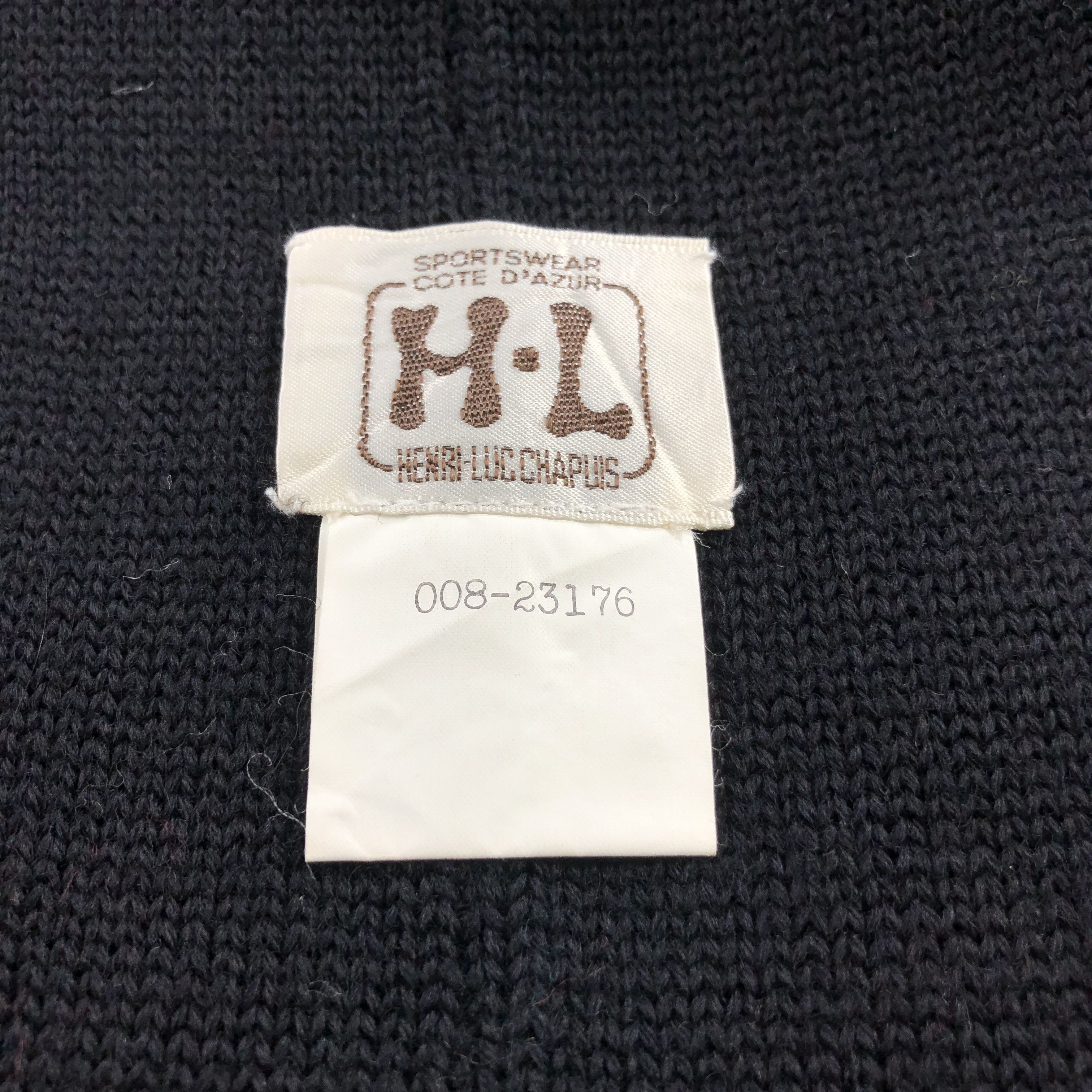 Vintage Henri Lucchapuis Dog Wool Scarf Muffler V891 Size ONE SIZE - 4 Thumbnail
