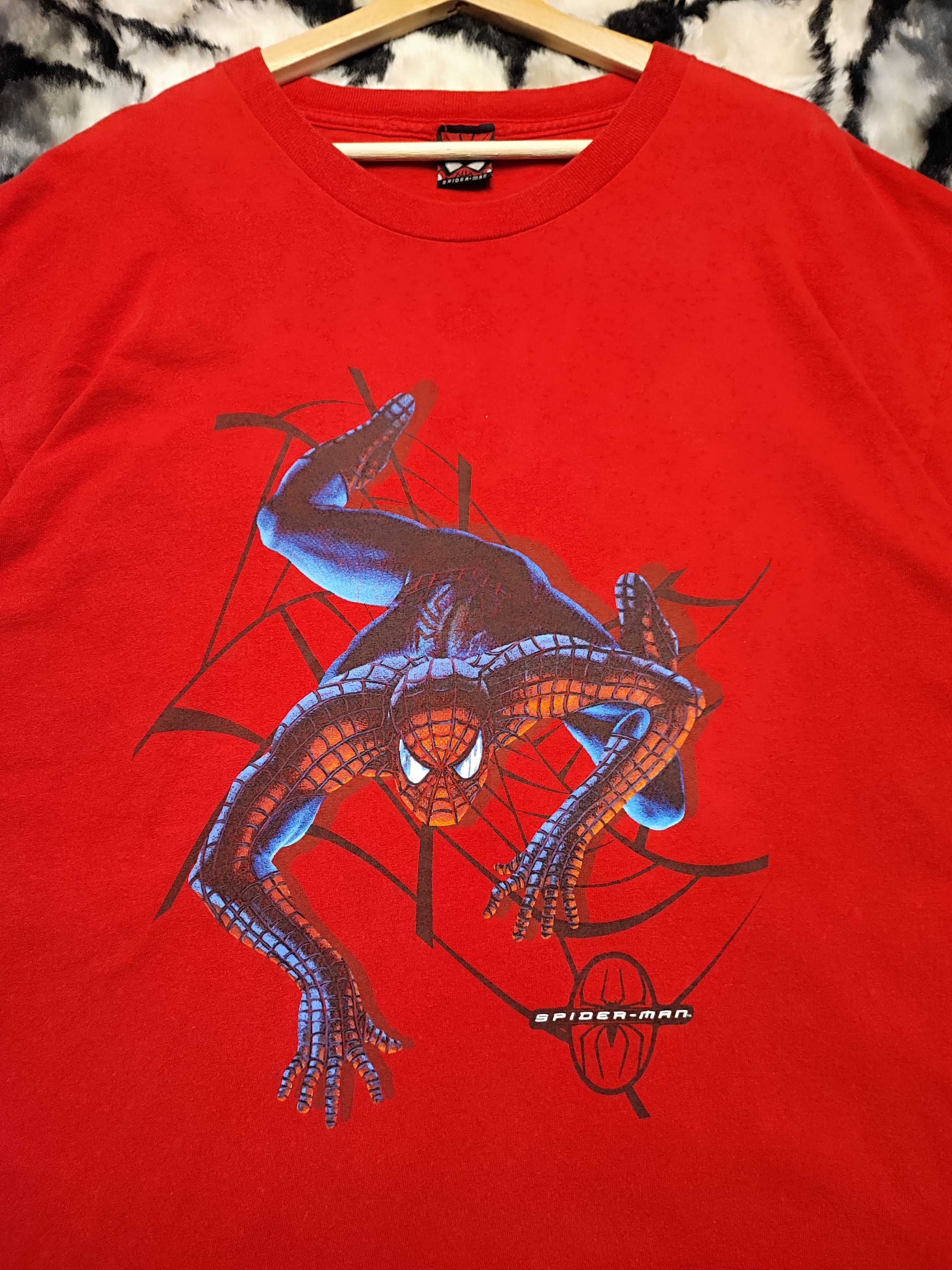 Marvel Comics × Vintage SPIDERMAN VINTAGE SHIRT Size US XL / EU 56 / 4 - 4 Thumbnail