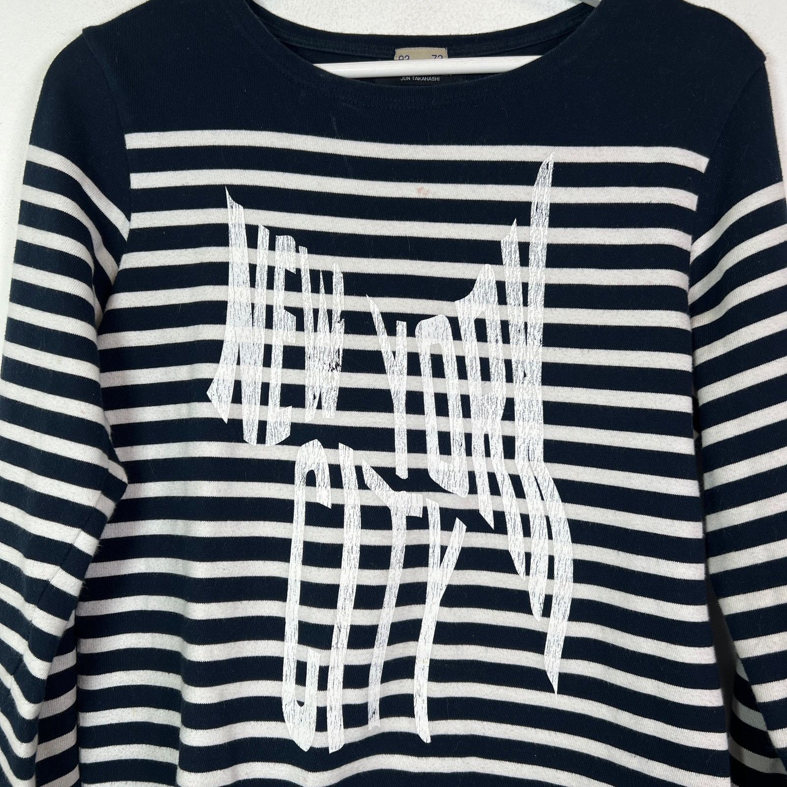 Undercover Undercover SS04 "New York City" Navy Striped Longsleeve Size US S / EU 44-46 / 1 - 2 Thumbnail