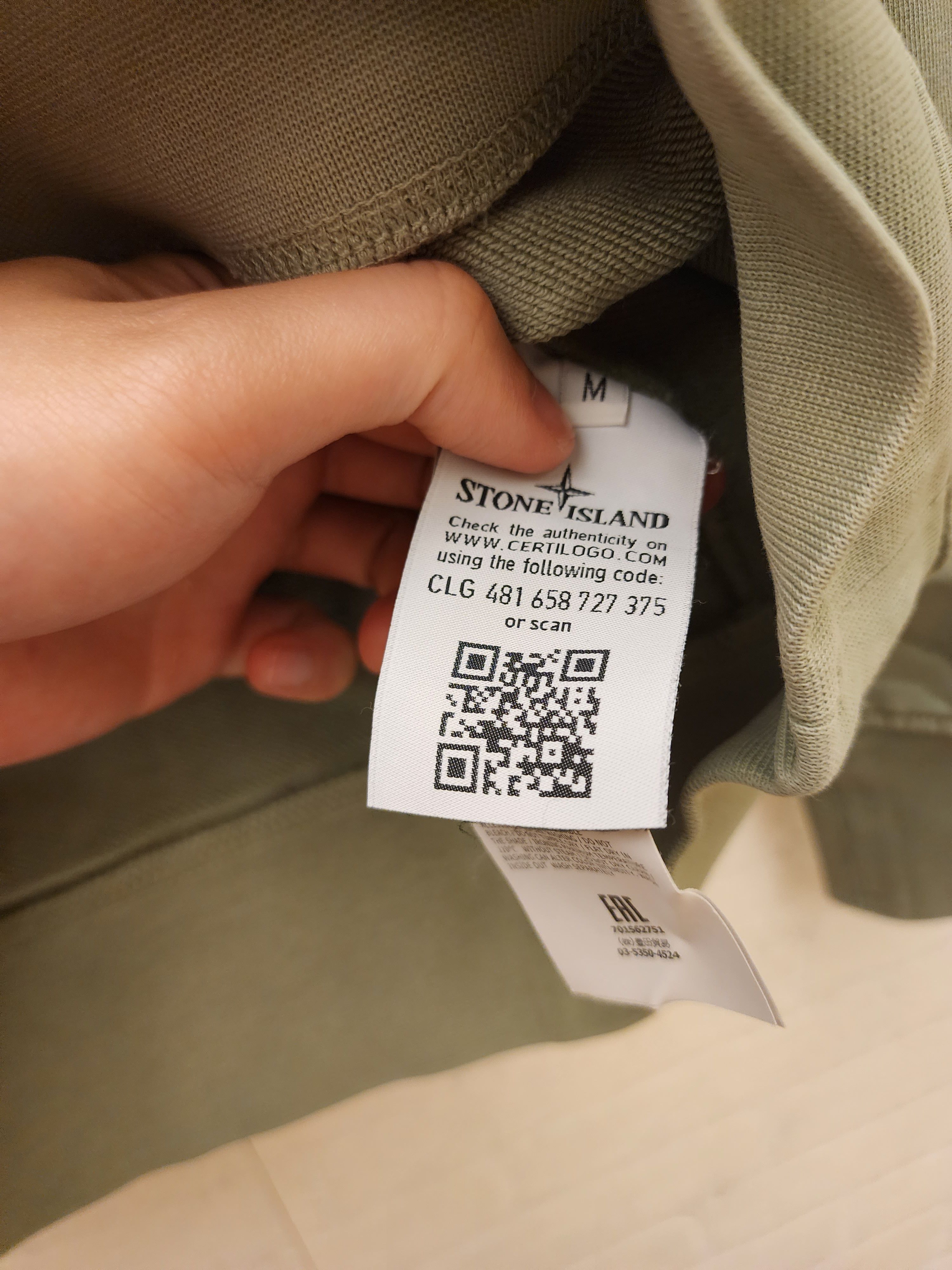 Stone Island Sage Green Sweatshirt Size US M / EU 48-50 / 2 - 4 Thumbnail