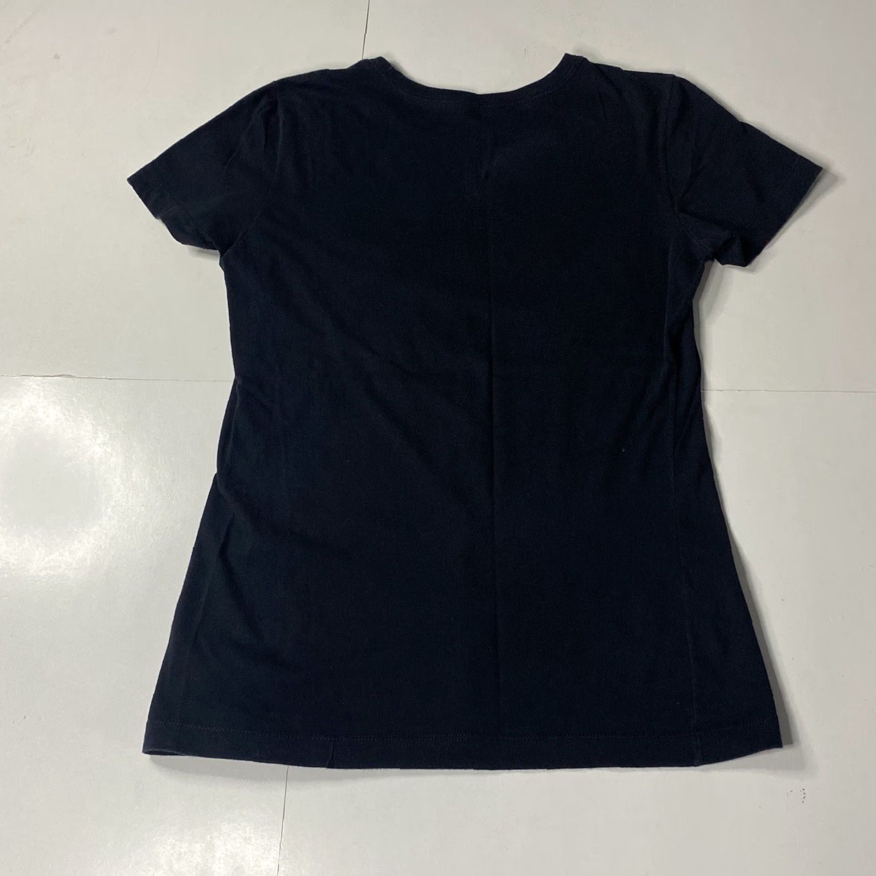 Nike VINTAGE Nike Shirt Womens Medium M Black 1972 T Shirt Short Sleeve Crew Neck Activewear Basketball Sports Slim Fit Size M / US 6-8 / IT 42-44 - 3 Thumbnail