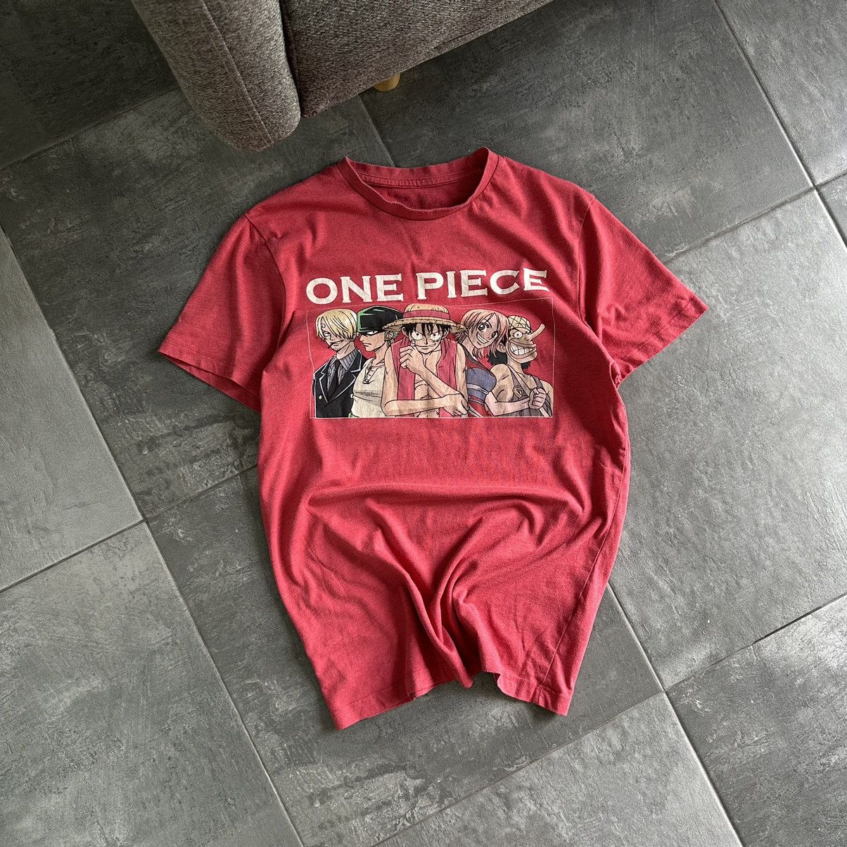 Japanese Brand × Vintage Vintage Japanese Style One Piece T-shirts Anime Big Logo Y2K Size S / US 4 / IT 40 - 1 Thumbnail