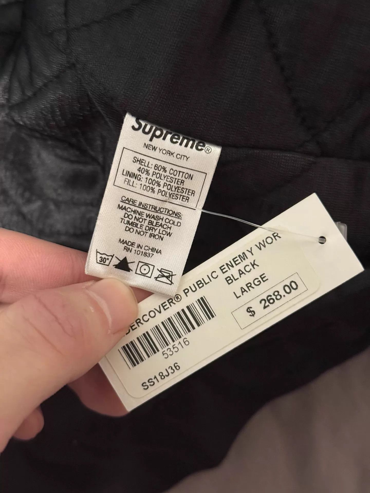 Supreme Supreme x PE x UC 3-Way Work Jacket NWT L Size US L / EU 52-54 / 3 - 5 Thumbnail