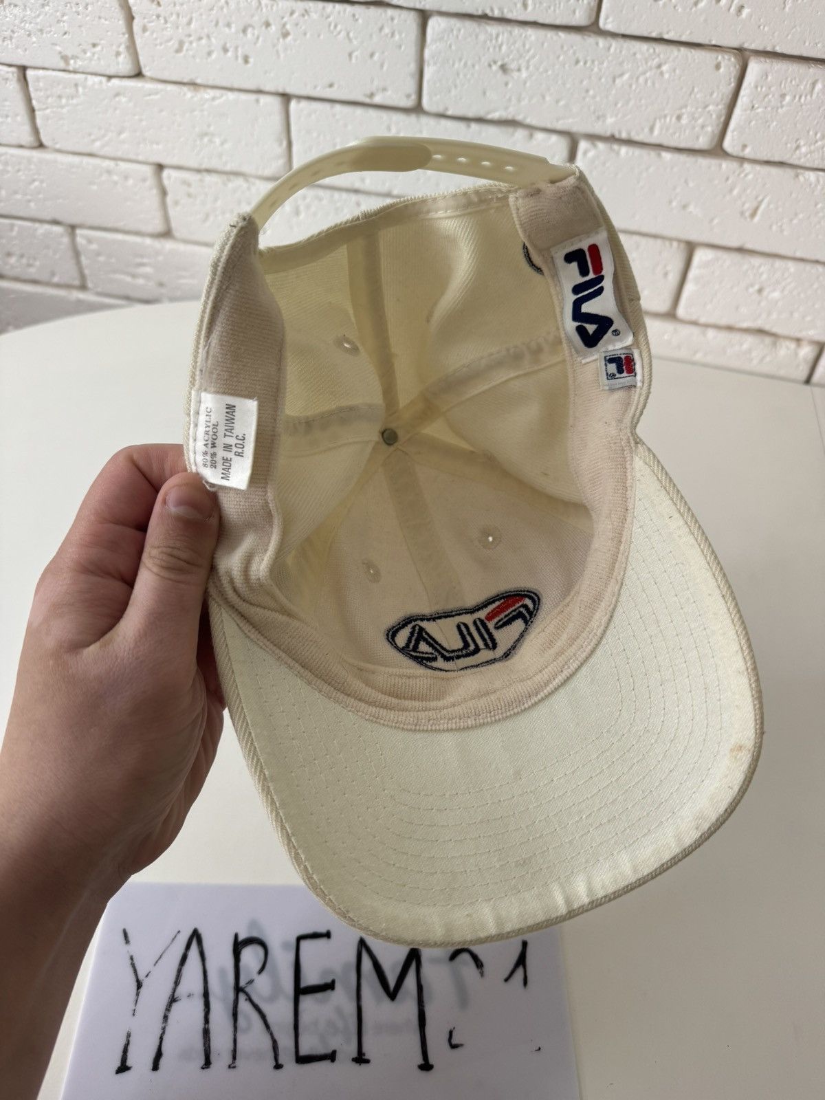 Fila Fila vintage cap hat Size ONE SIZE - 4 Thumbnail